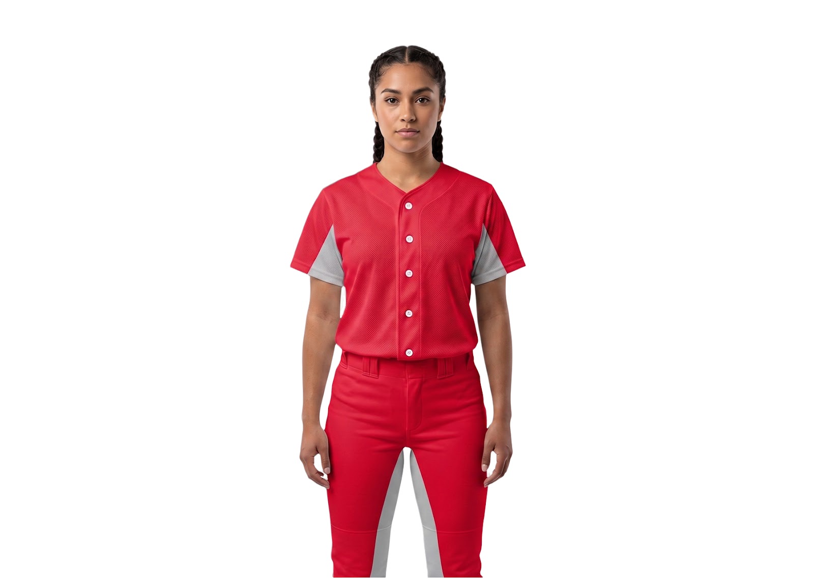 Custom u-back solids adult youth unisex softball jersey - Jersey