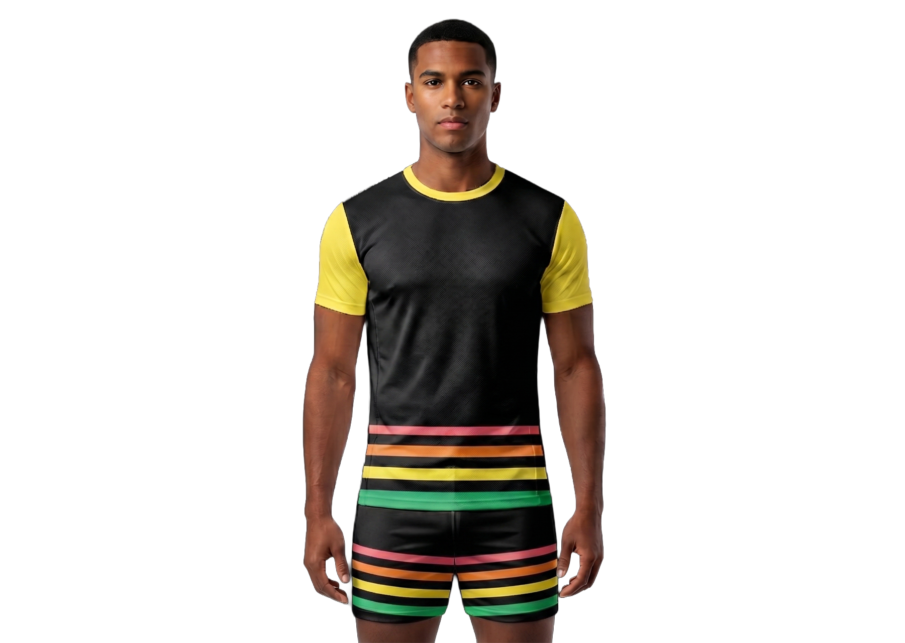 Custom rainbow stripes adult youth volleyball  unisex jersey - Jersey