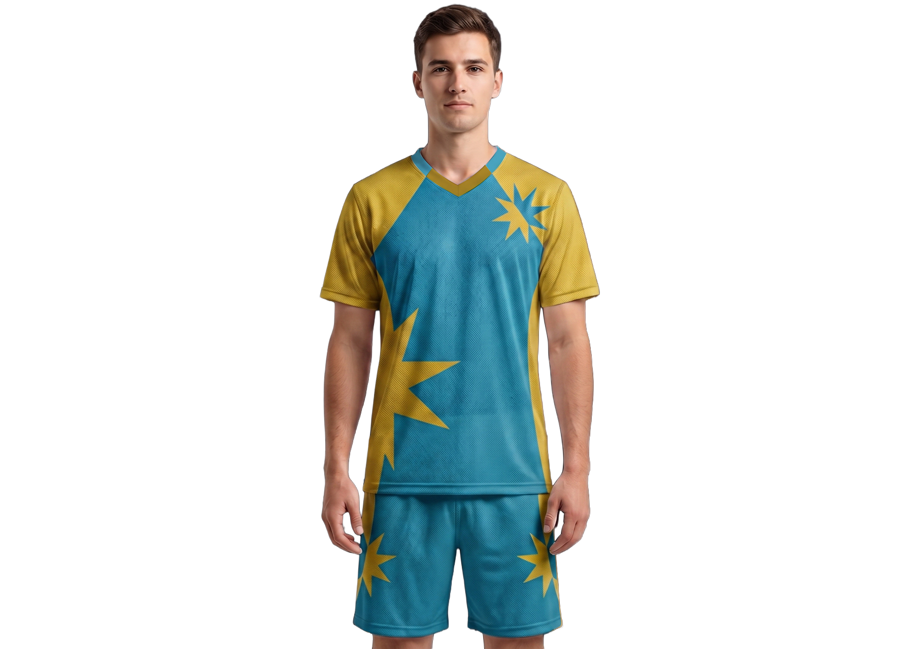 Custom half stars adult youth volleyball jersey - Jersey
