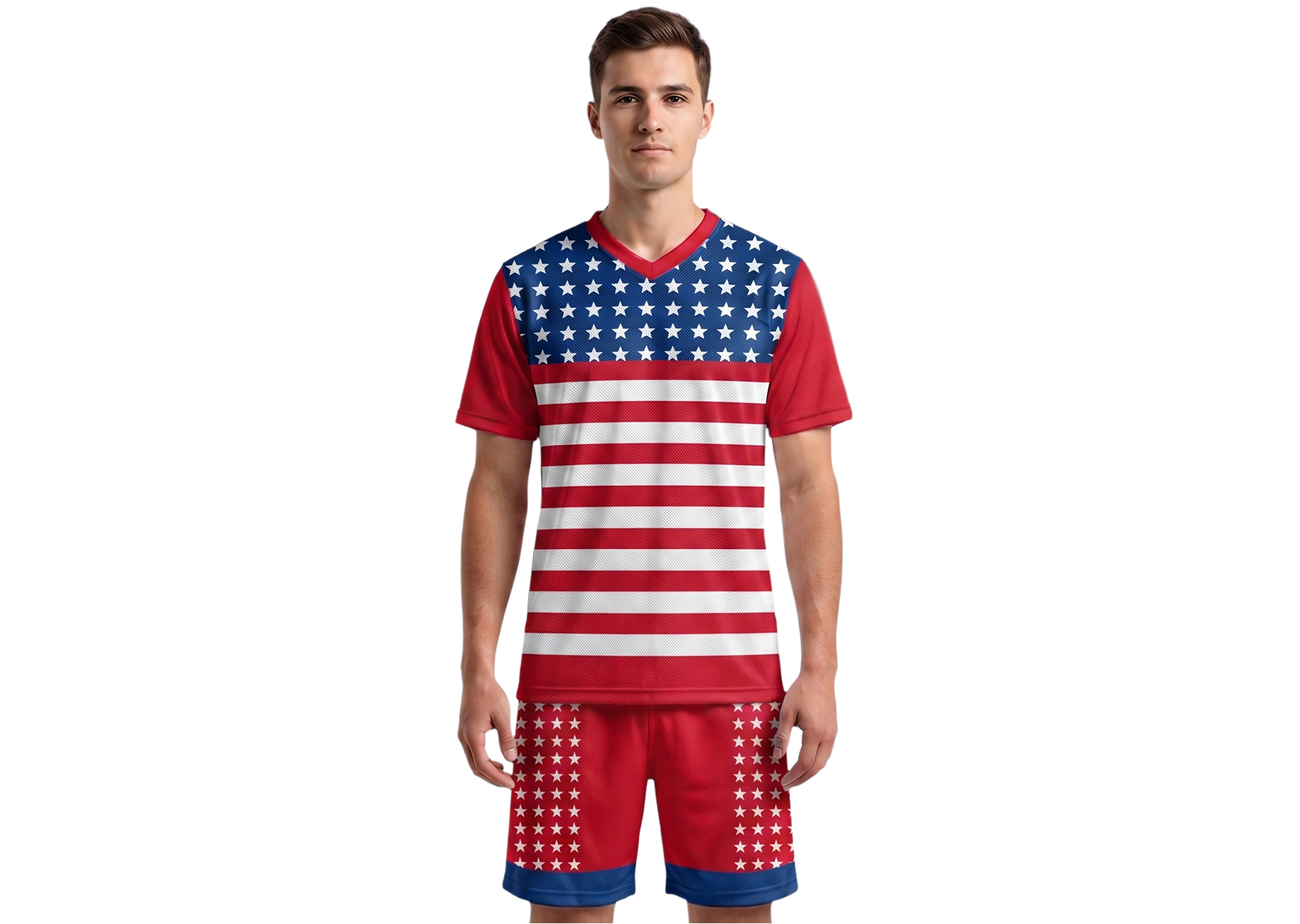 Custom tiny stars adult youth unisex volleyball short sleeve jersey - Jersey