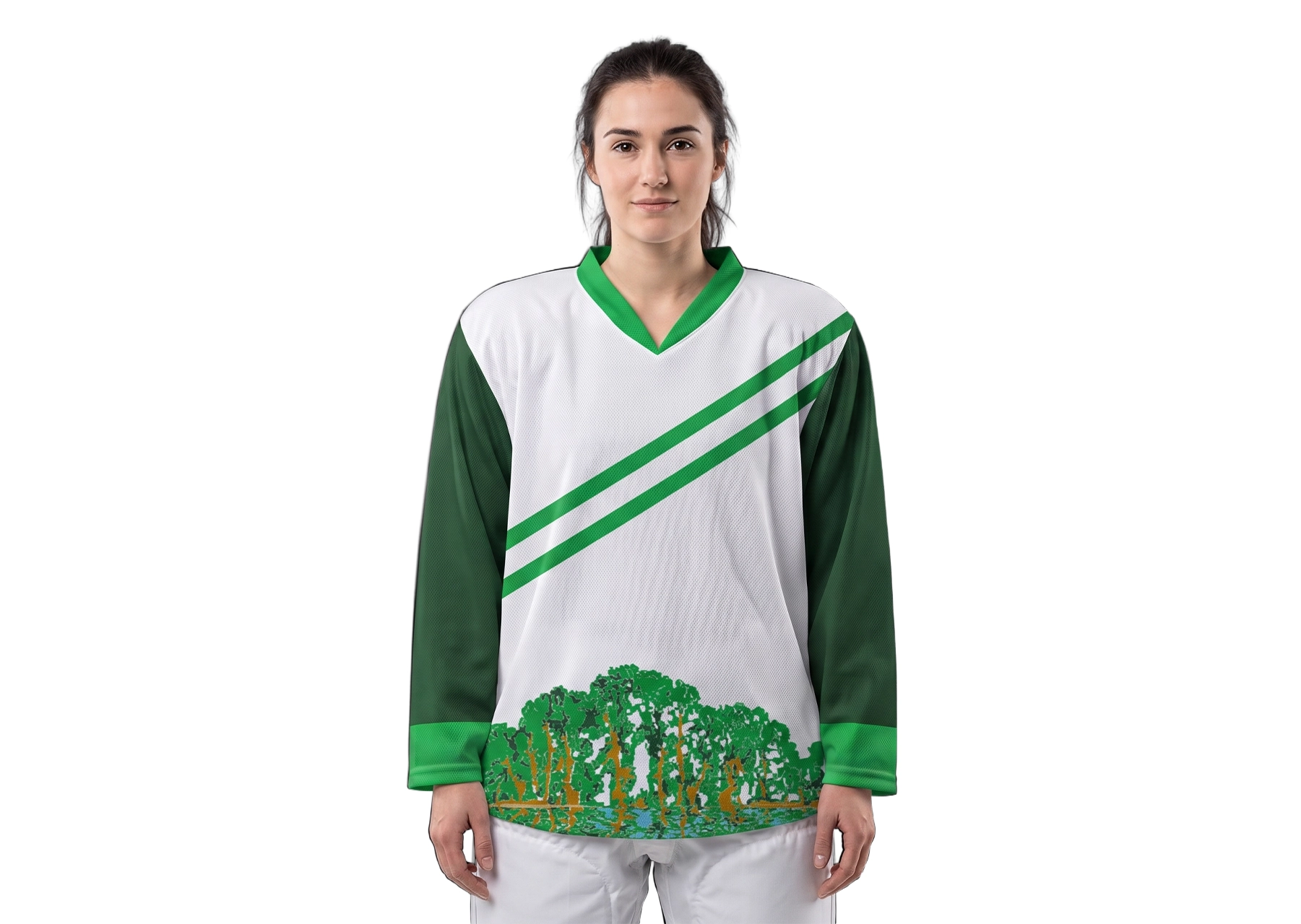 Custom forest adult youth unisex hockey jersey - Jersey