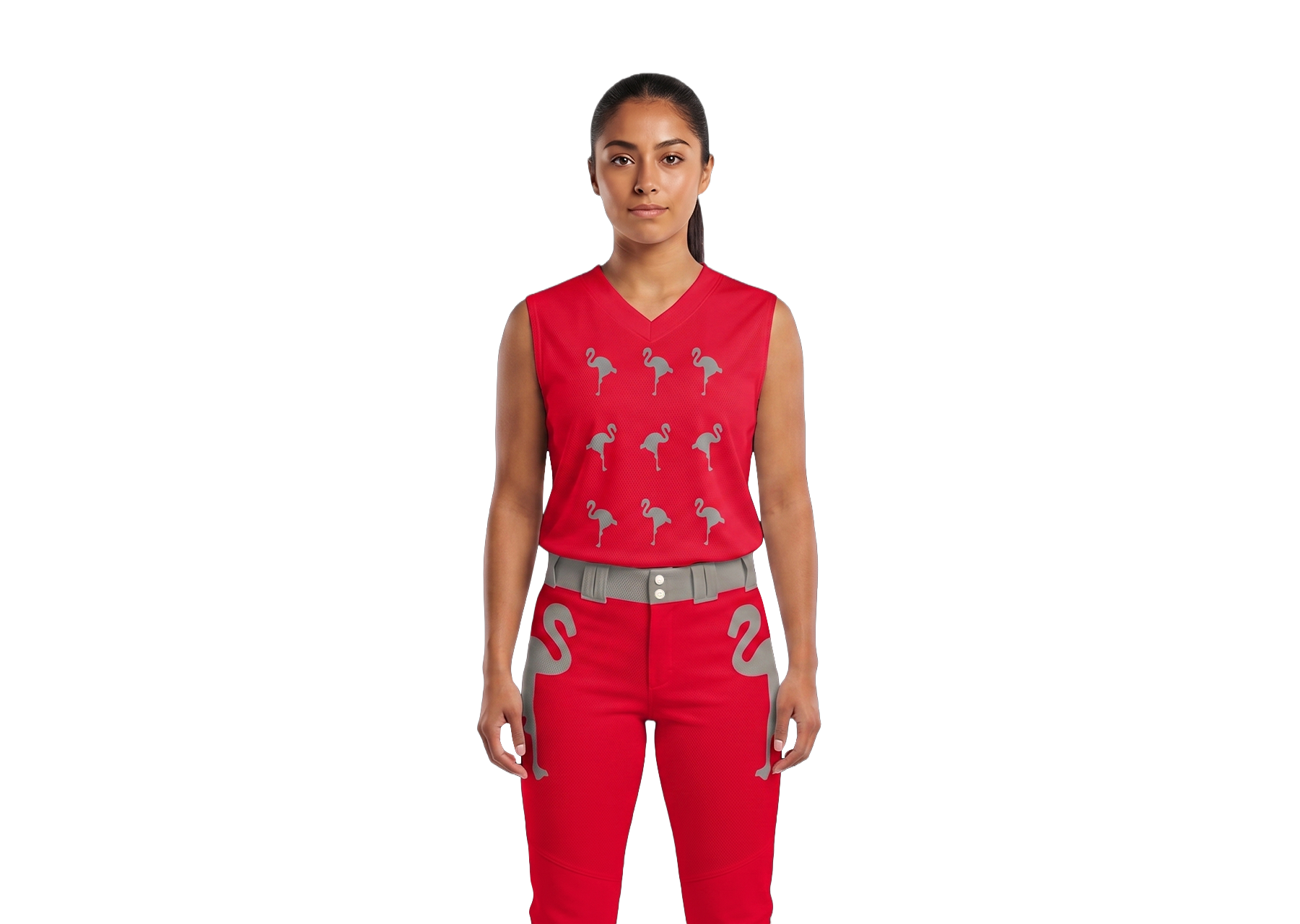 Custom  duck design animals sleeveless adult youth unisex softball jersey - Jersey