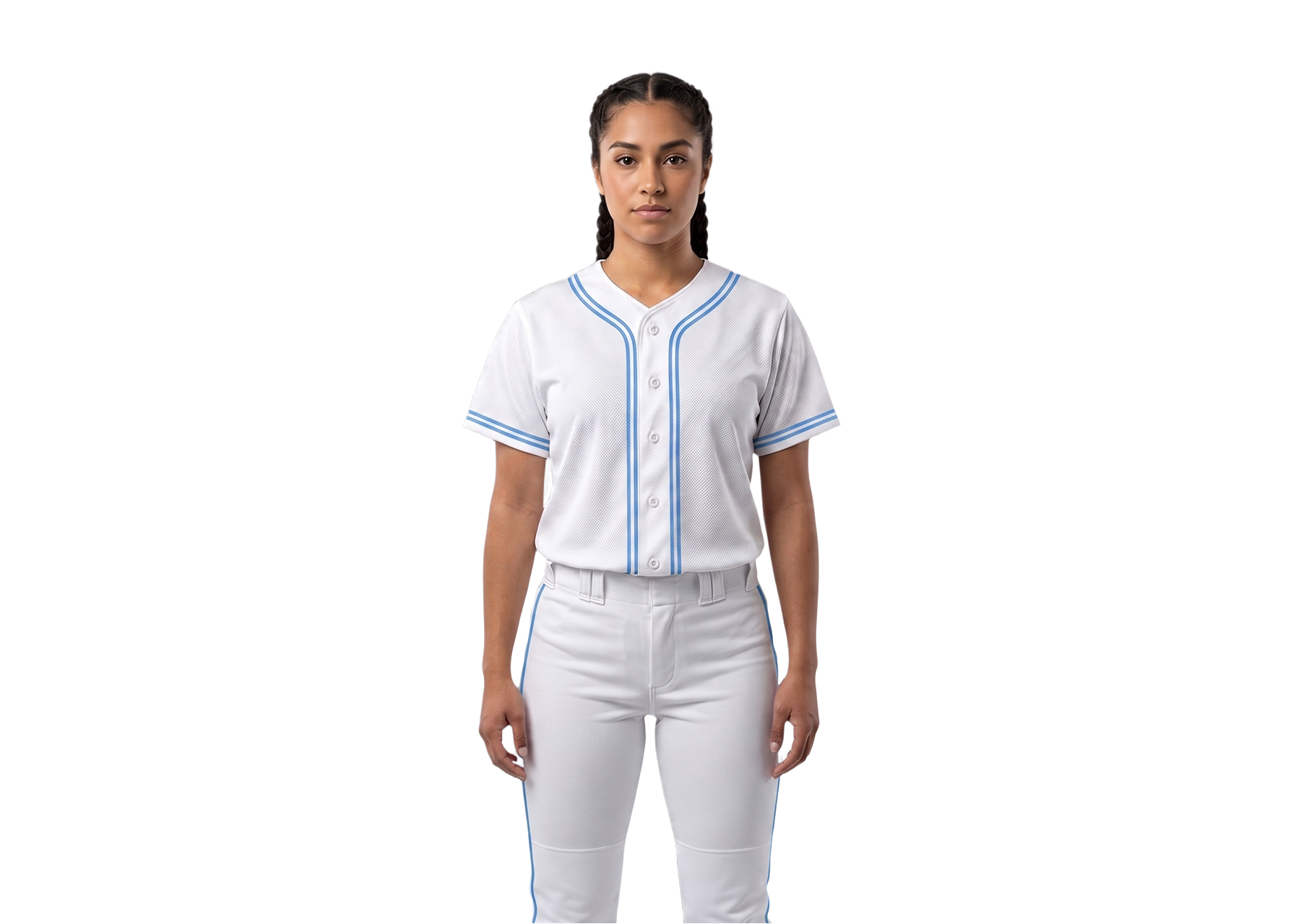 Custom columbia spirit ivory adult youth unisex full buttons baseball jersey - Jersey