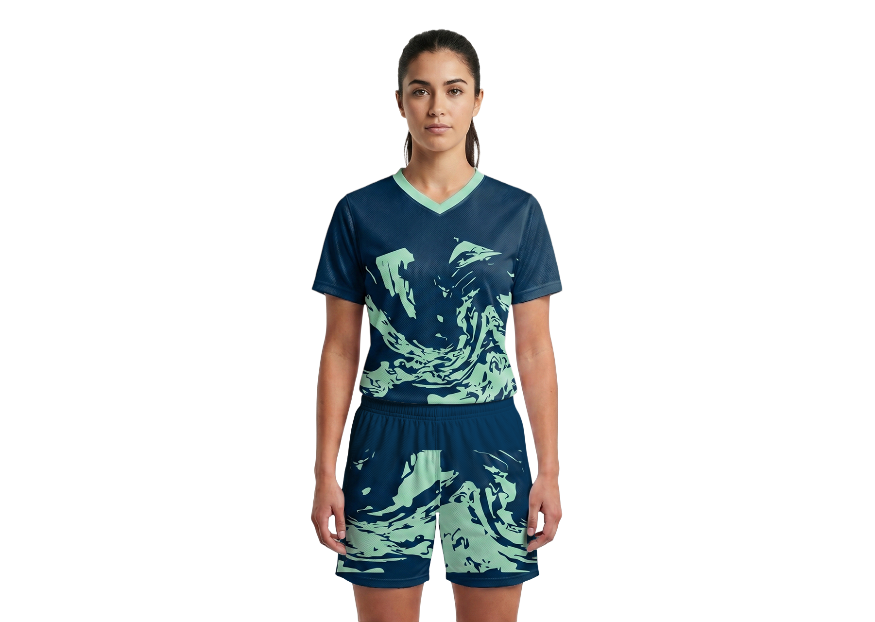 Custom tornado abstract adult youth soccer jersey - Jersey