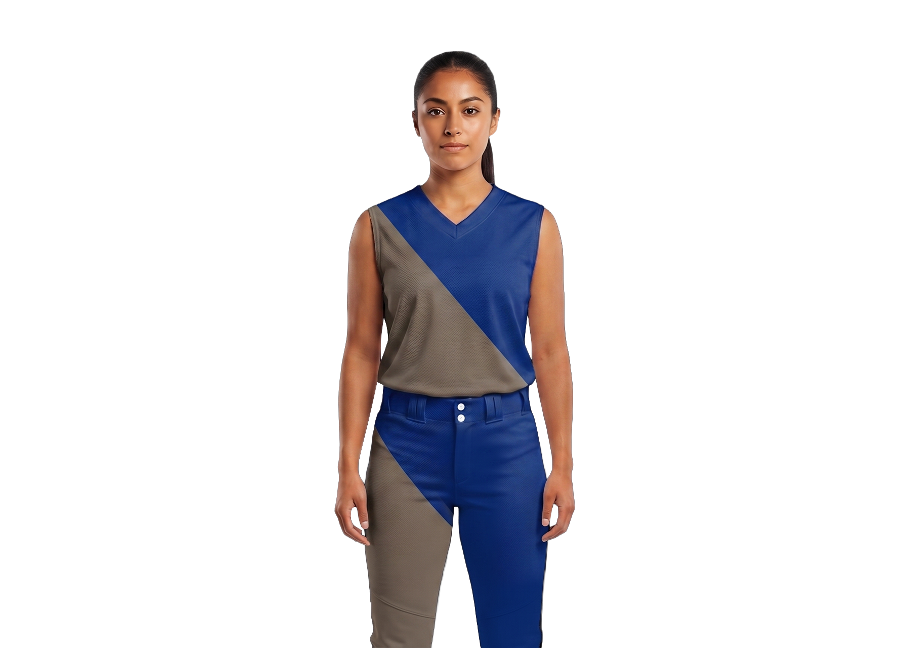 Custom two tone  sleeveless adult youth unisex baseball jersey - Jersey