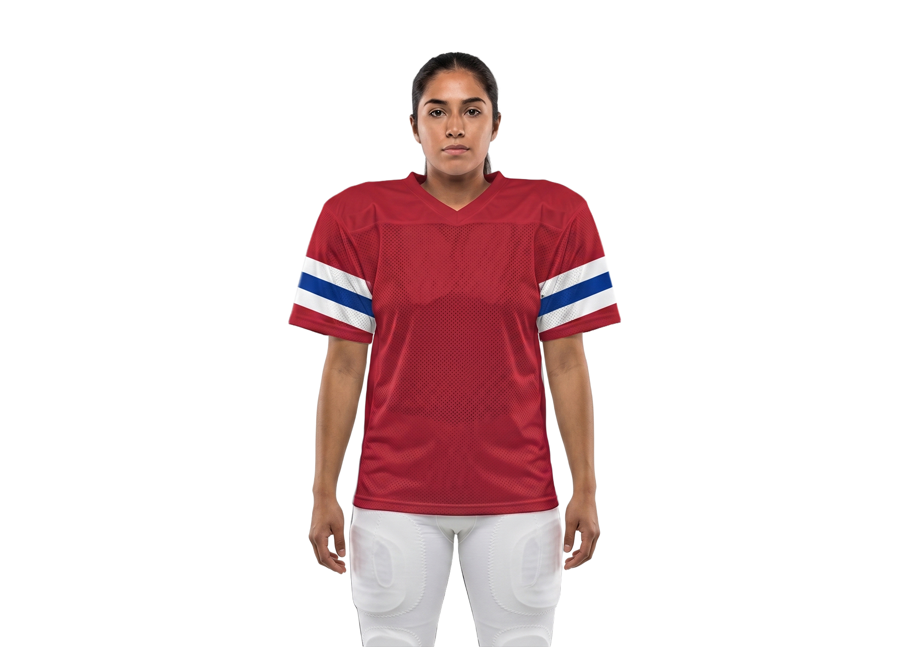 Custom football jersey adult youth unisex crimson - Jersey