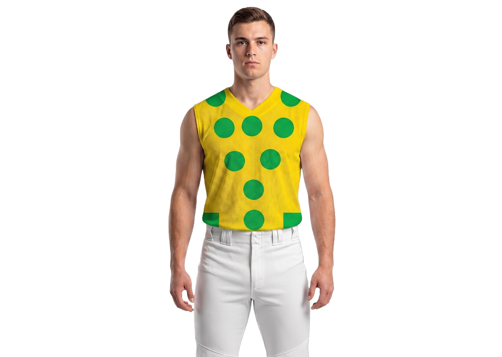 Custom circle shapes sleeveless adult youth unisex softball jersey - Jersey