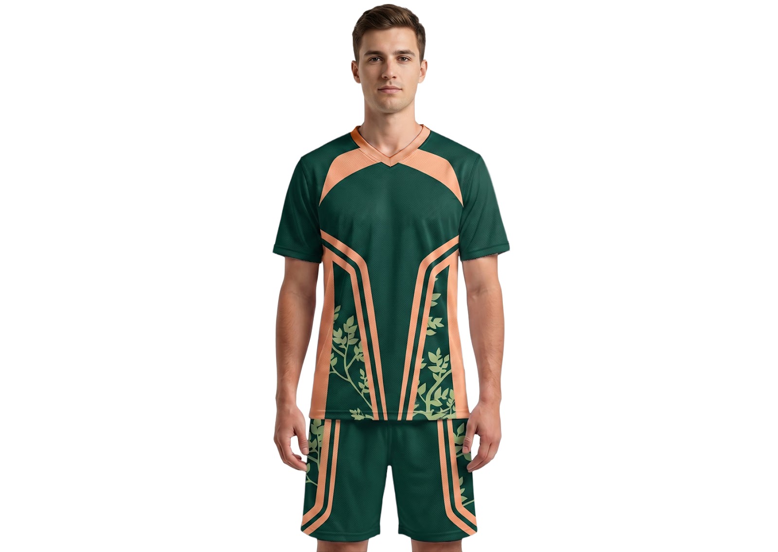 Custom vine nature adult youth volleyball jersey - Jersey