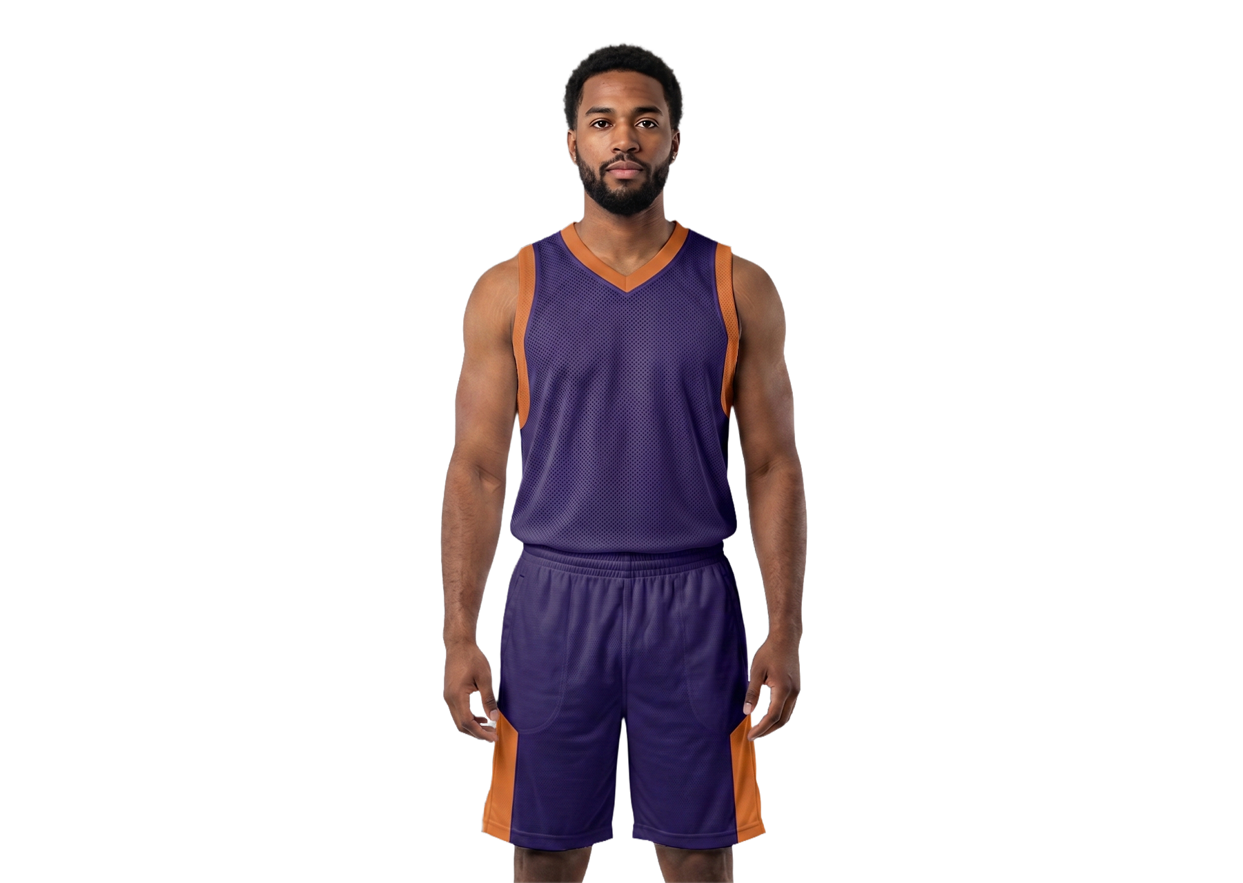 Custom classic two tone armhole solids adult youth unisex basketball jersey - reversible uniform - Jersey