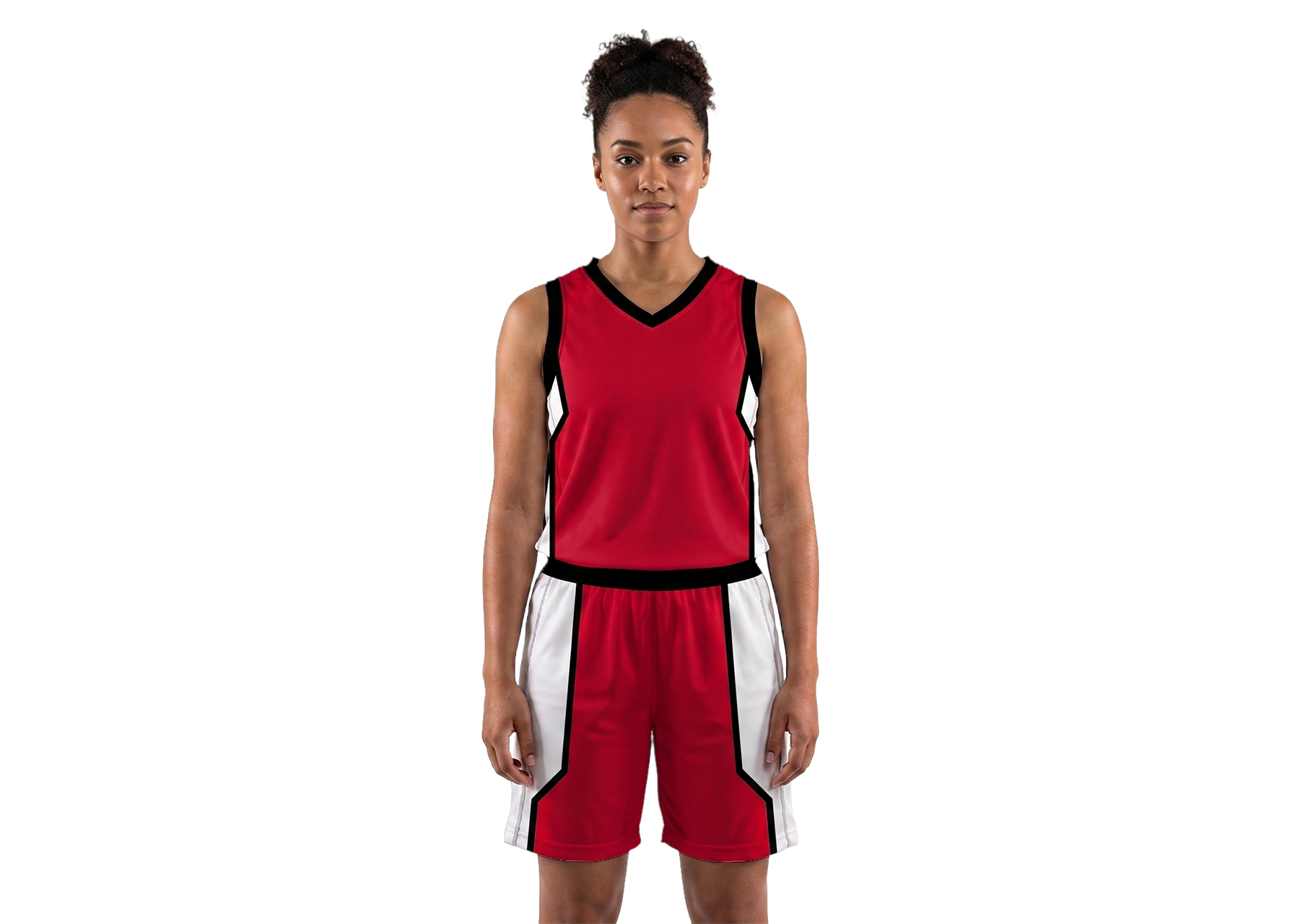 Custom white sided solids adult youth unisex basketball jersey - reversible uniform - Jersey