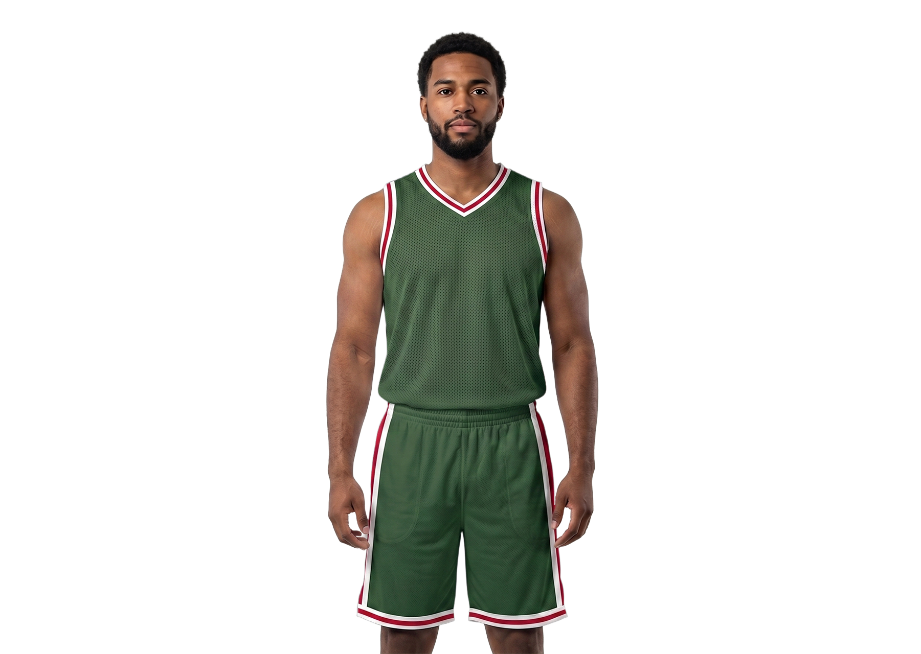 Custom alluring green adult youth unisex basketball jersey - reversible uniform - Jersey