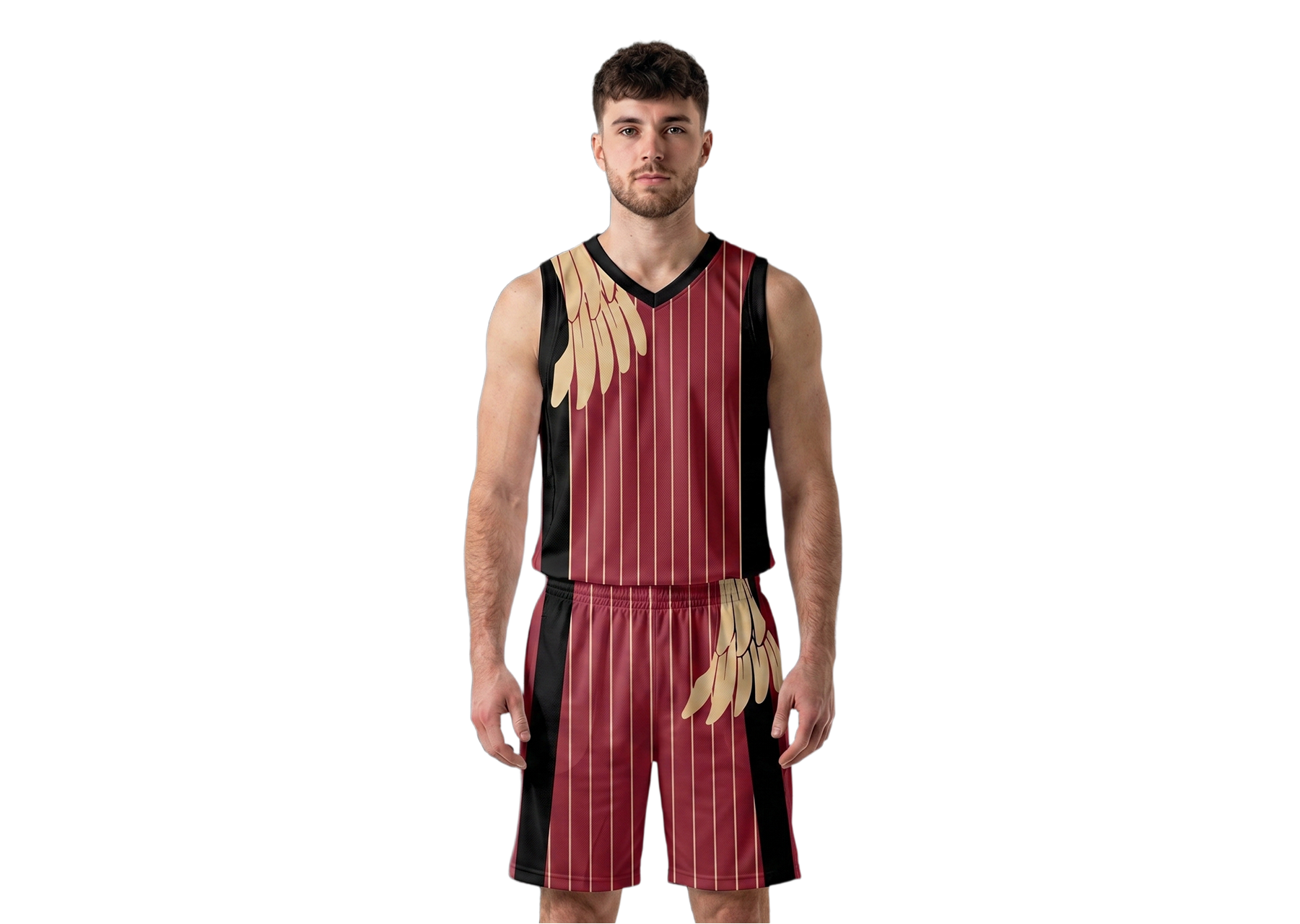 Custom hawk animal adult youth unisex basketball jersey - reversible uniform - Jersey
