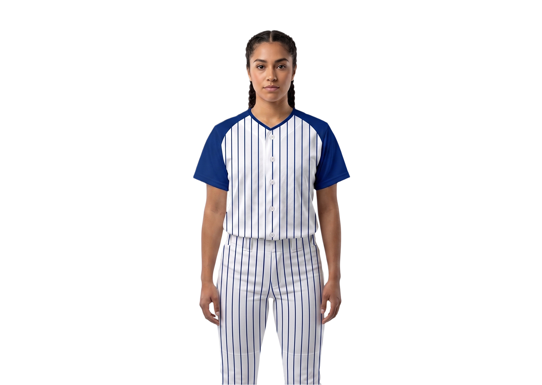 Custom stripe casual  adult youth unisex baseball jersey - Jersey