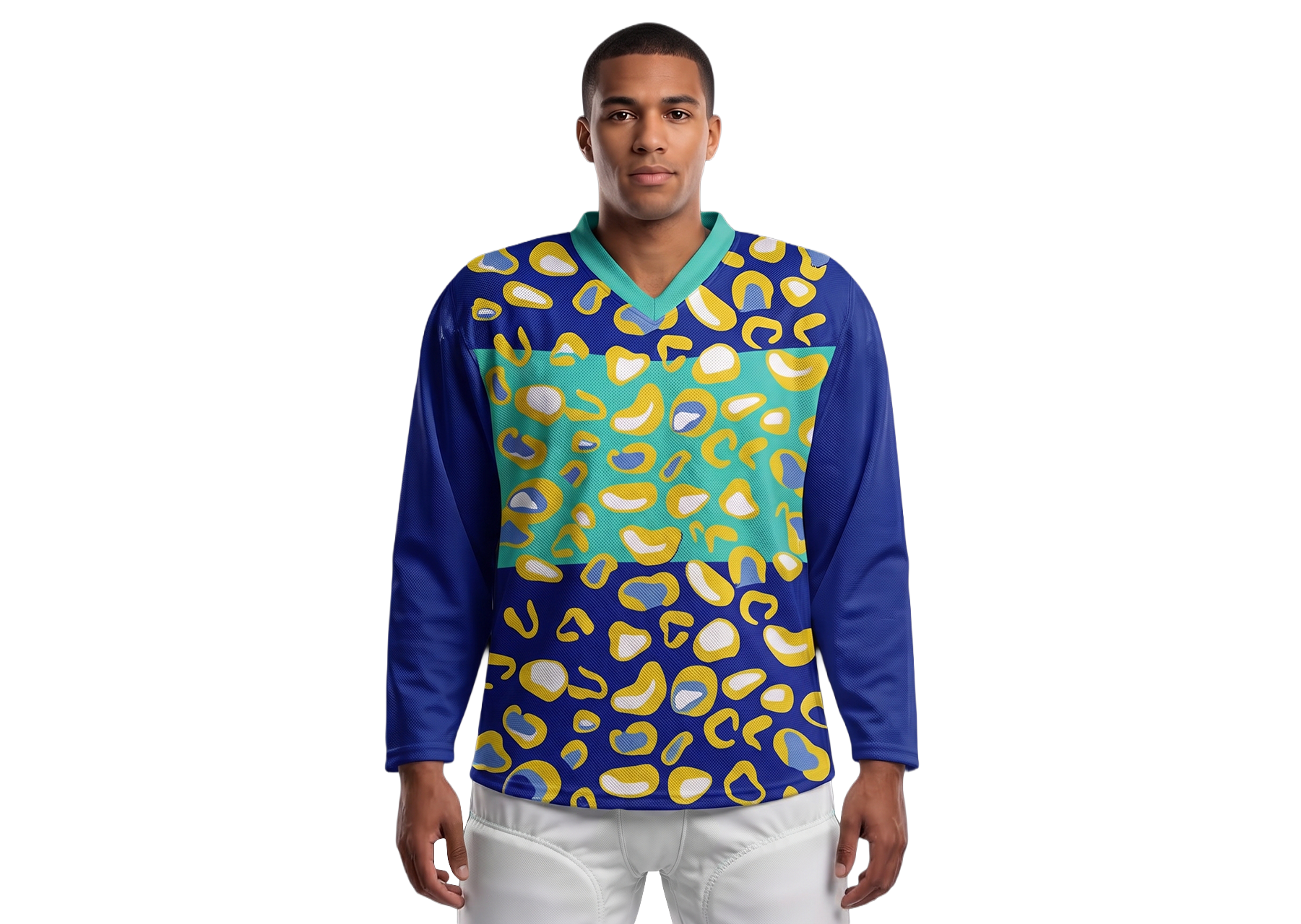 Custom animal foot print adult youth unisex hockey jersey - Jersey