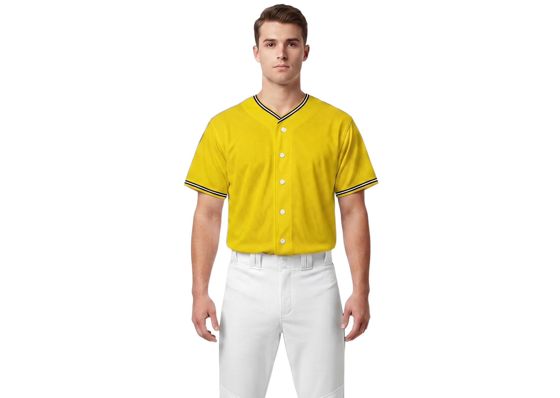 Custom  amber adult youth unisex full buttons softball jersey - Jersey