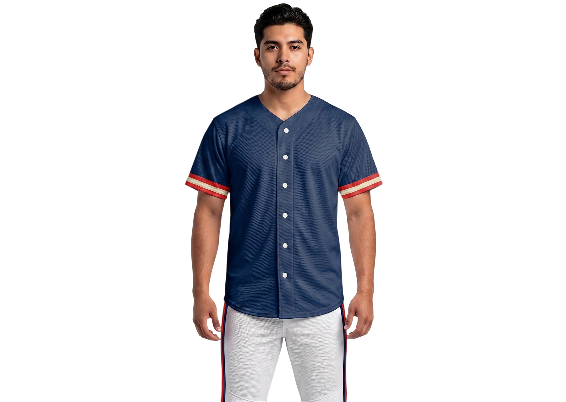 Custom blue legacy adult youth unisex full buttons softball jersey - Jersey