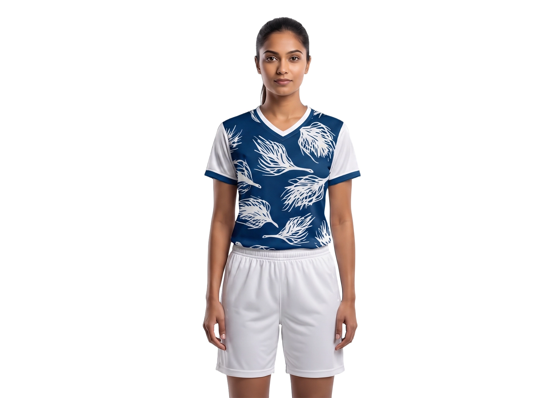 Custom factal nature adult youth soccer jersey - Jersey