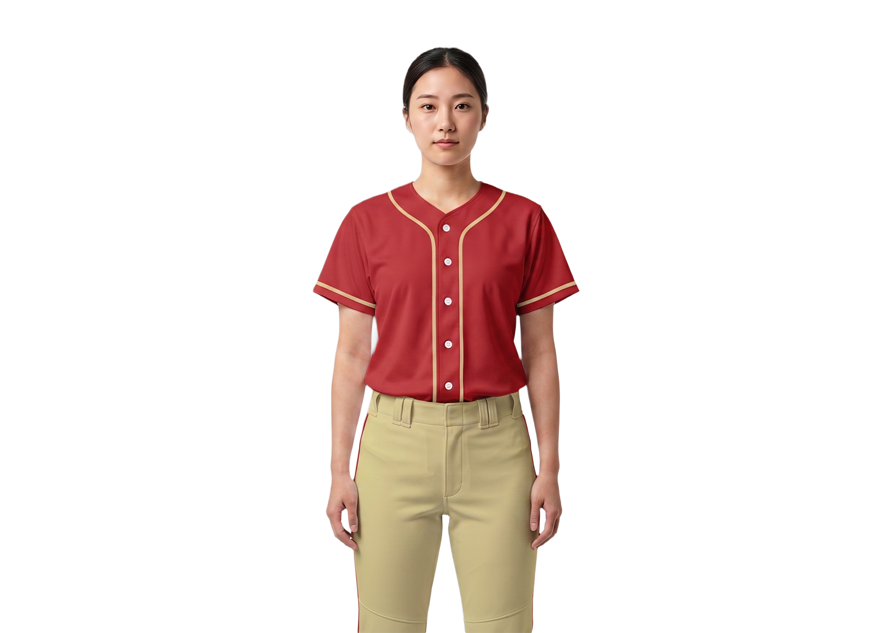 Custom perfect fit adult youth unisex full buttons baseball jersey - Jersey