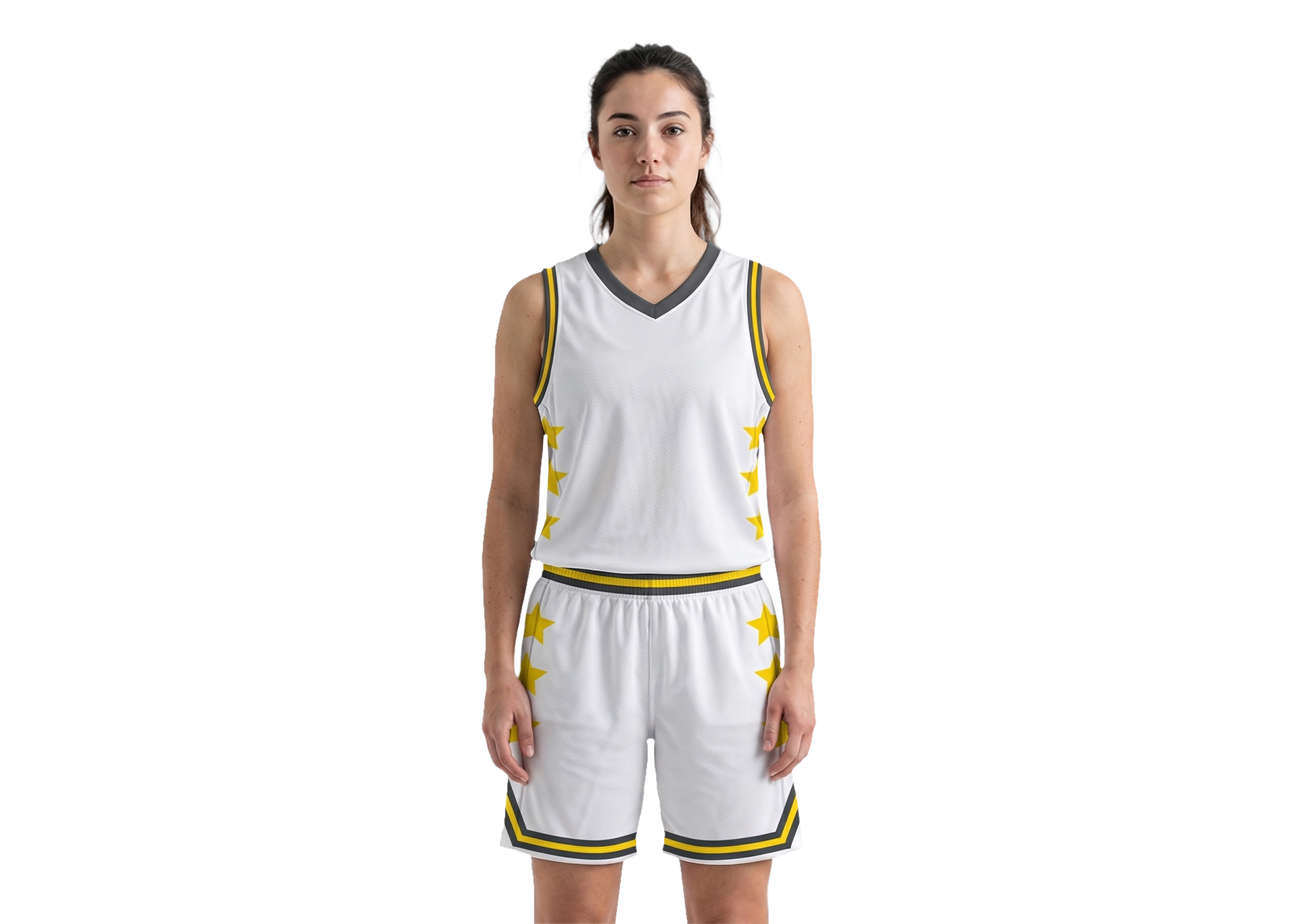 Custom big side stars adult youth unisex basketball jersey - reversible uniform - Jersey