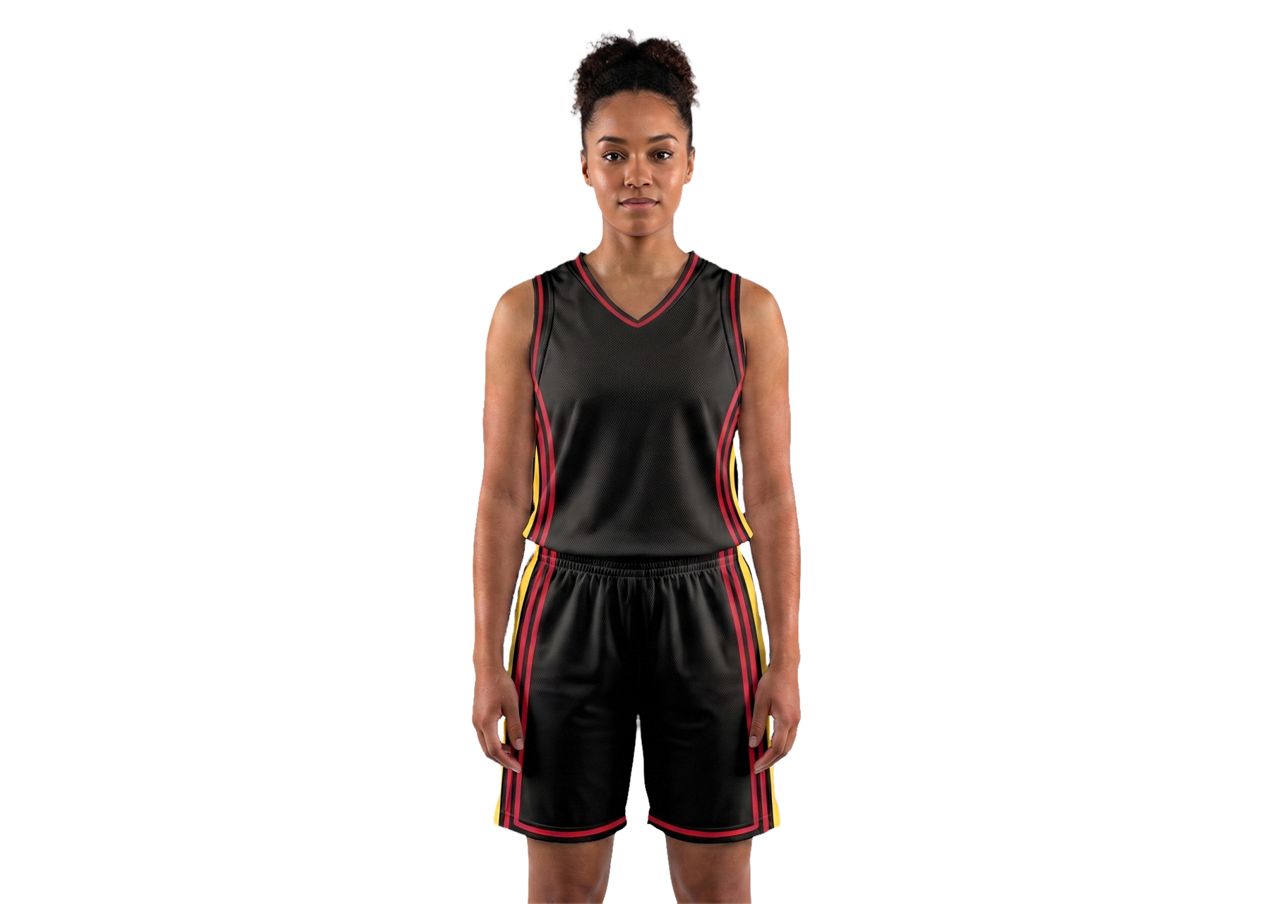 Custom athletic black adult youth unisex basketball jersey - Jersey