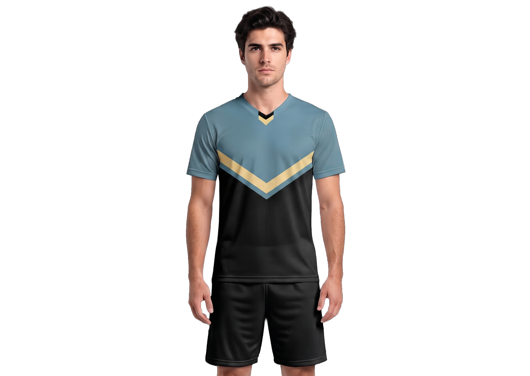 Custom v style solids adult youth soccer jersey - Jersey