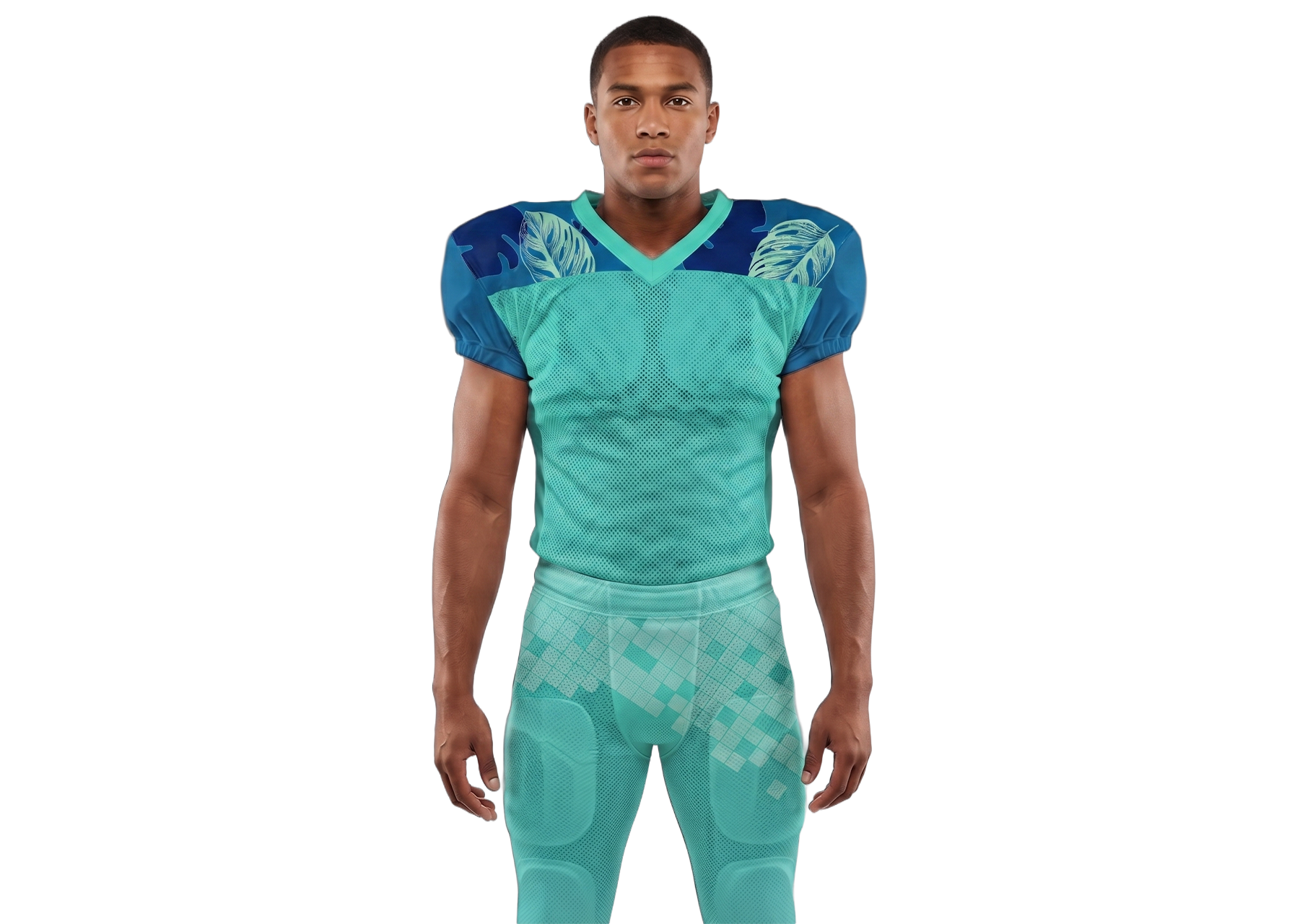 Custom leaves adult youth unisex no belts football jerseys - Jersey