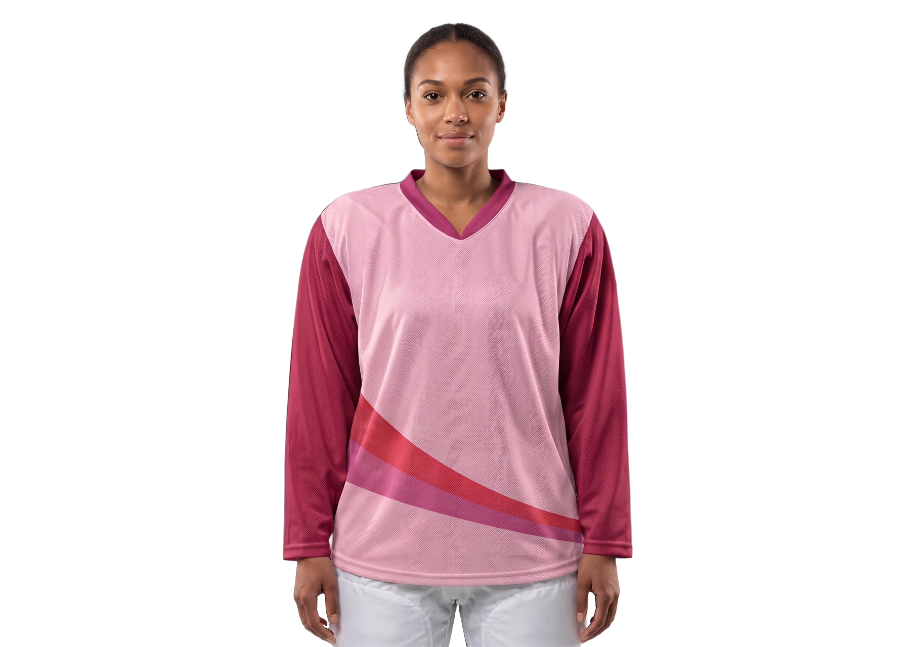 Custom slide line adult youth unisex hockey jersey - Jersey