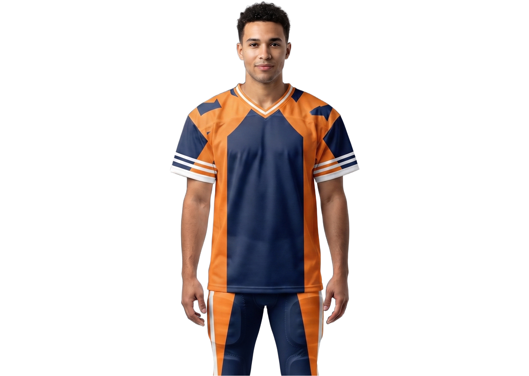 Custom shapes abstract adult youth unisex football jersey - Jersey