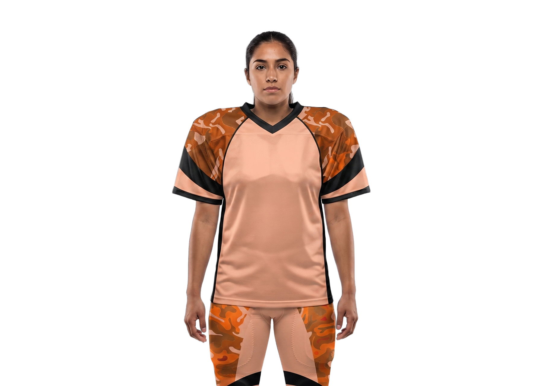 Custom chintz abstract adult youth unisex football jersey - Jersey