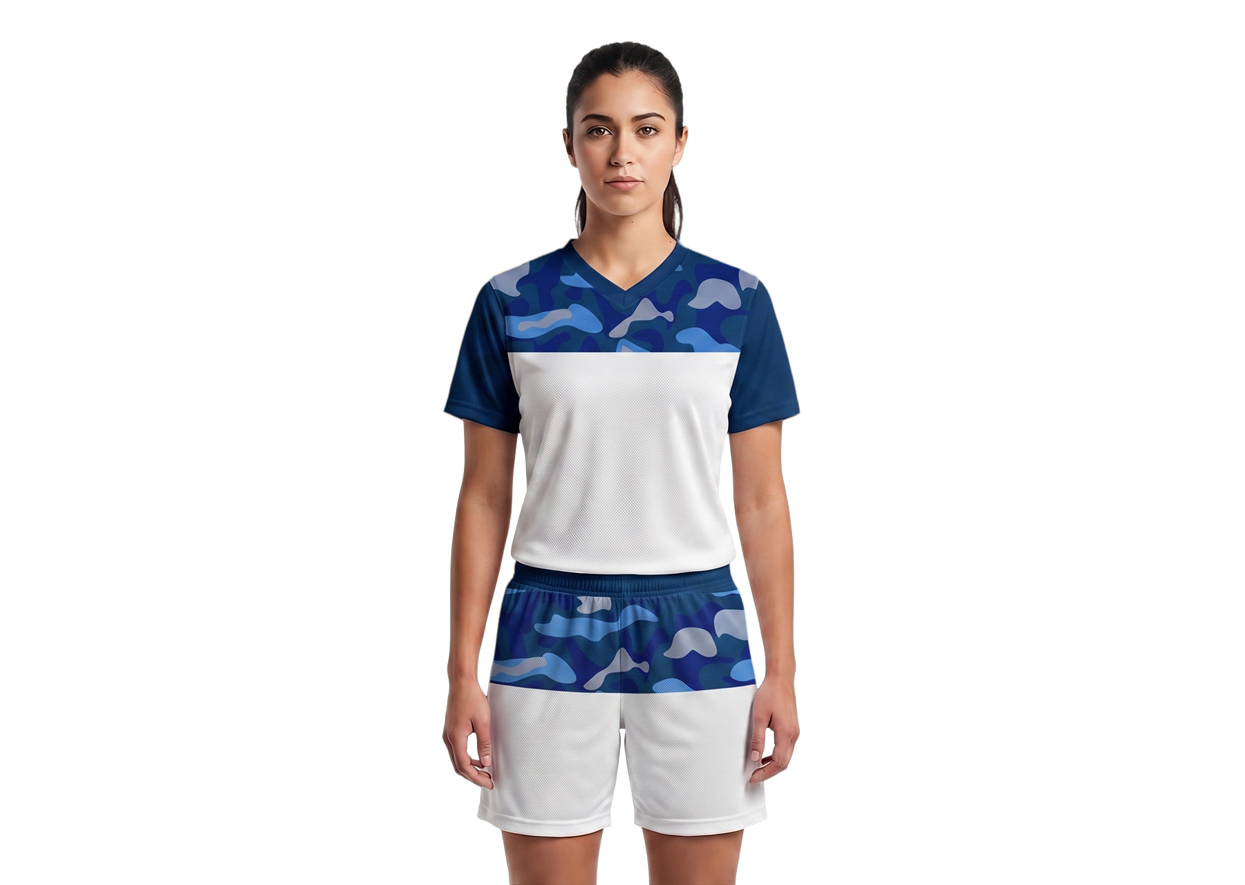 Custom simple camo adult youth soccer jersey - Jersey