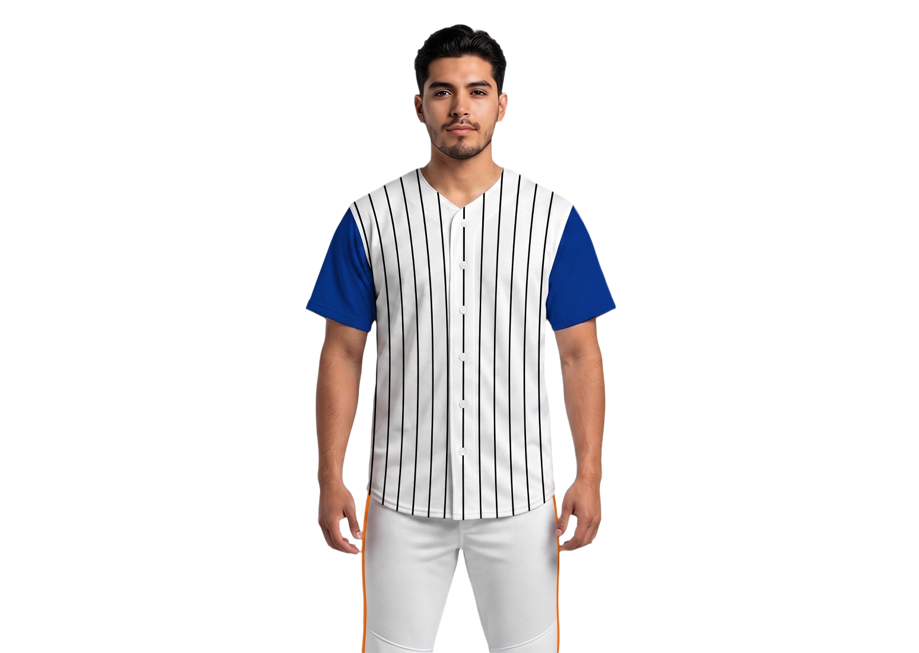 Custom vertical black line mlb adult youth unisex baseball jersey - Jersey