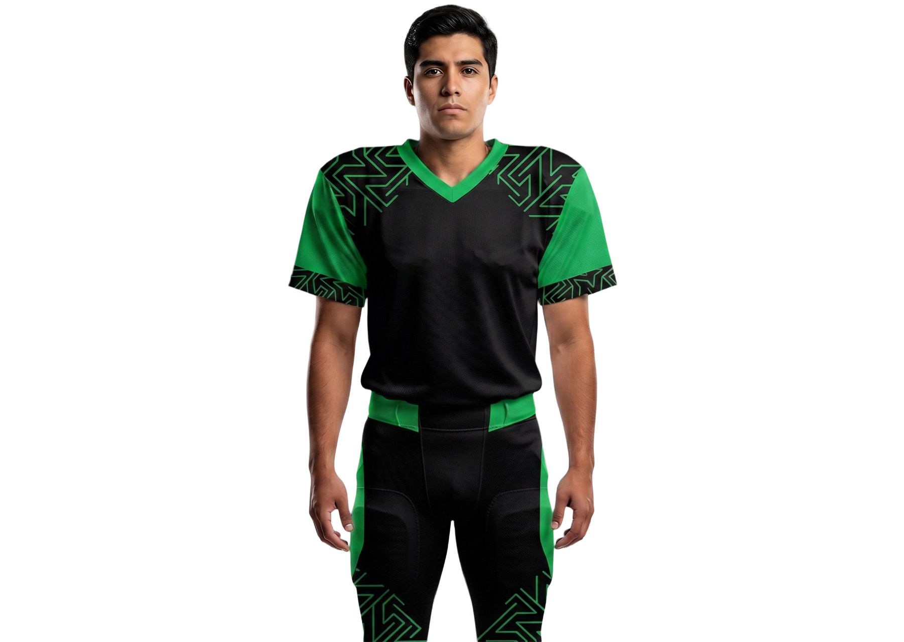 Custom  zigzag adult youth unisex no belts football jerseys - Jersey