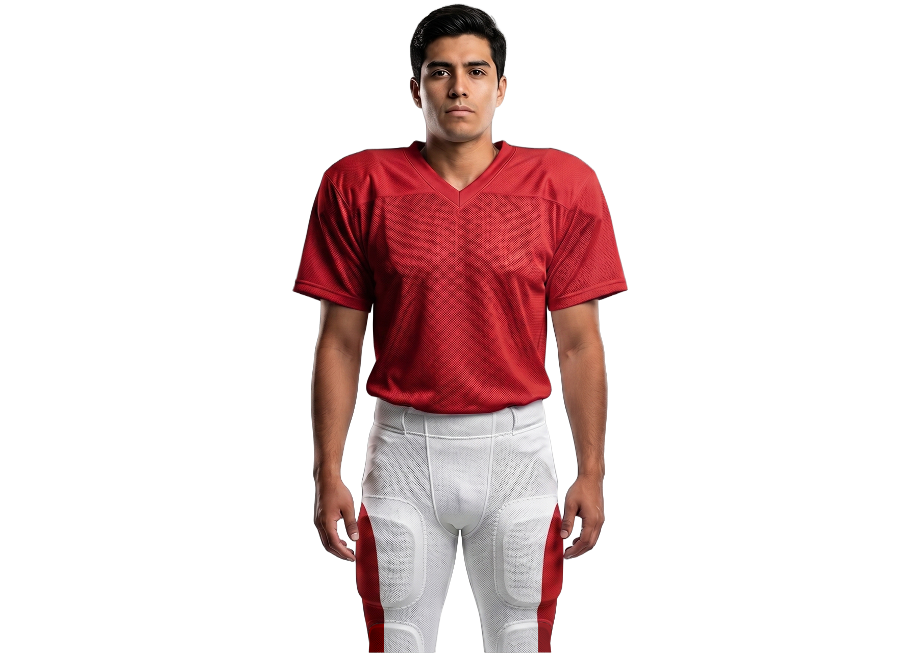 Custom  adult youth unisex football jersey scarlet storm - Jersey