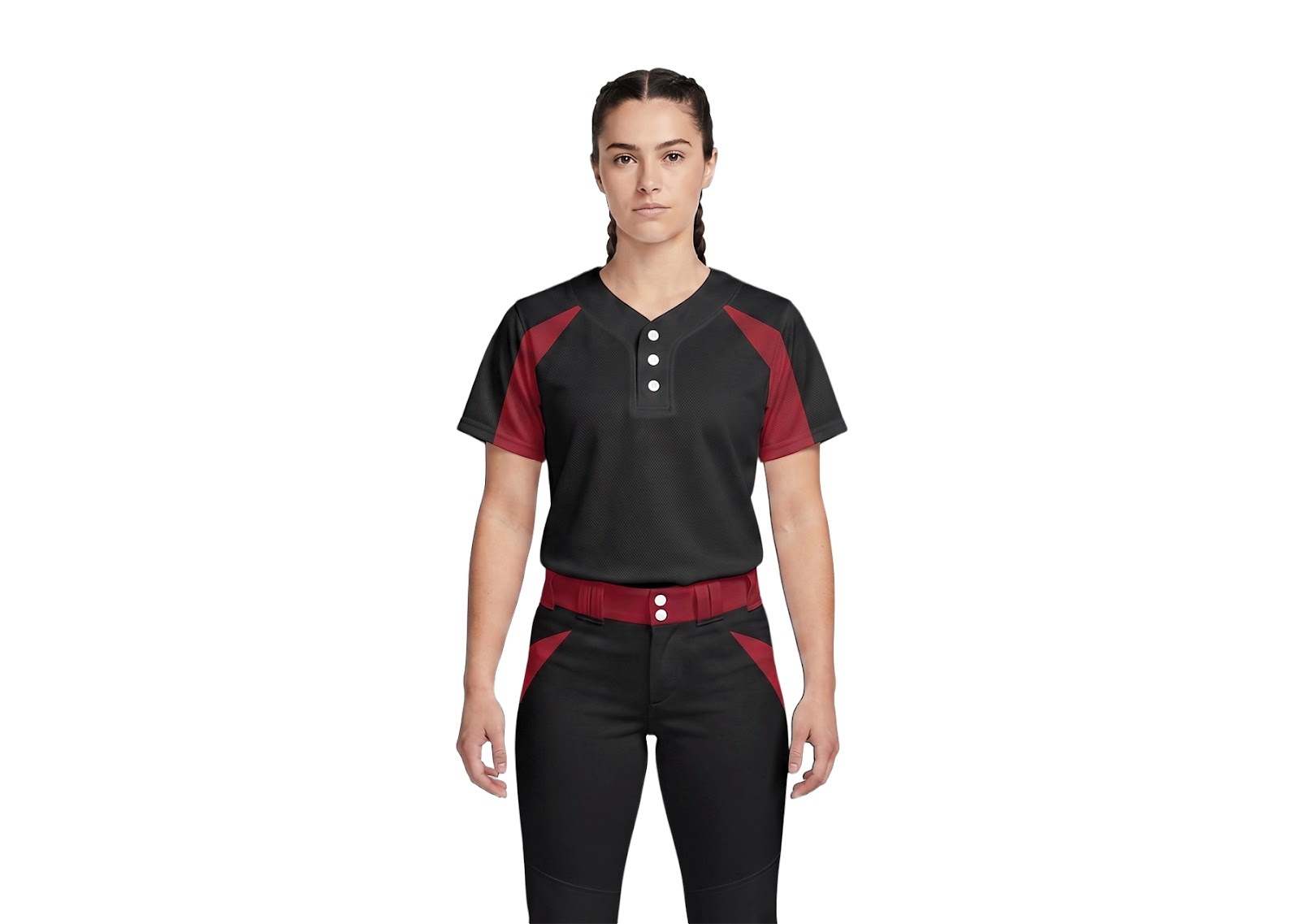 Custom bottom arms & back stripe adult youth unisex softball jersey - Jersey