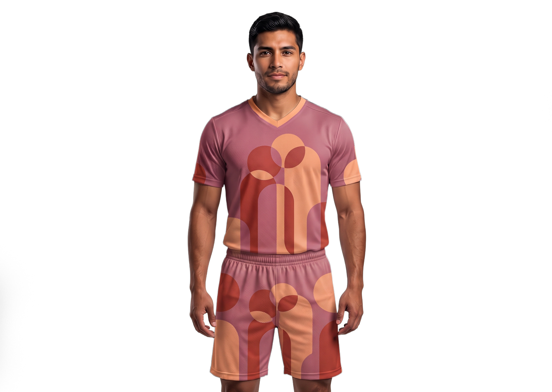 Custom classical design shapes adult youth soccer jersey - Jersey