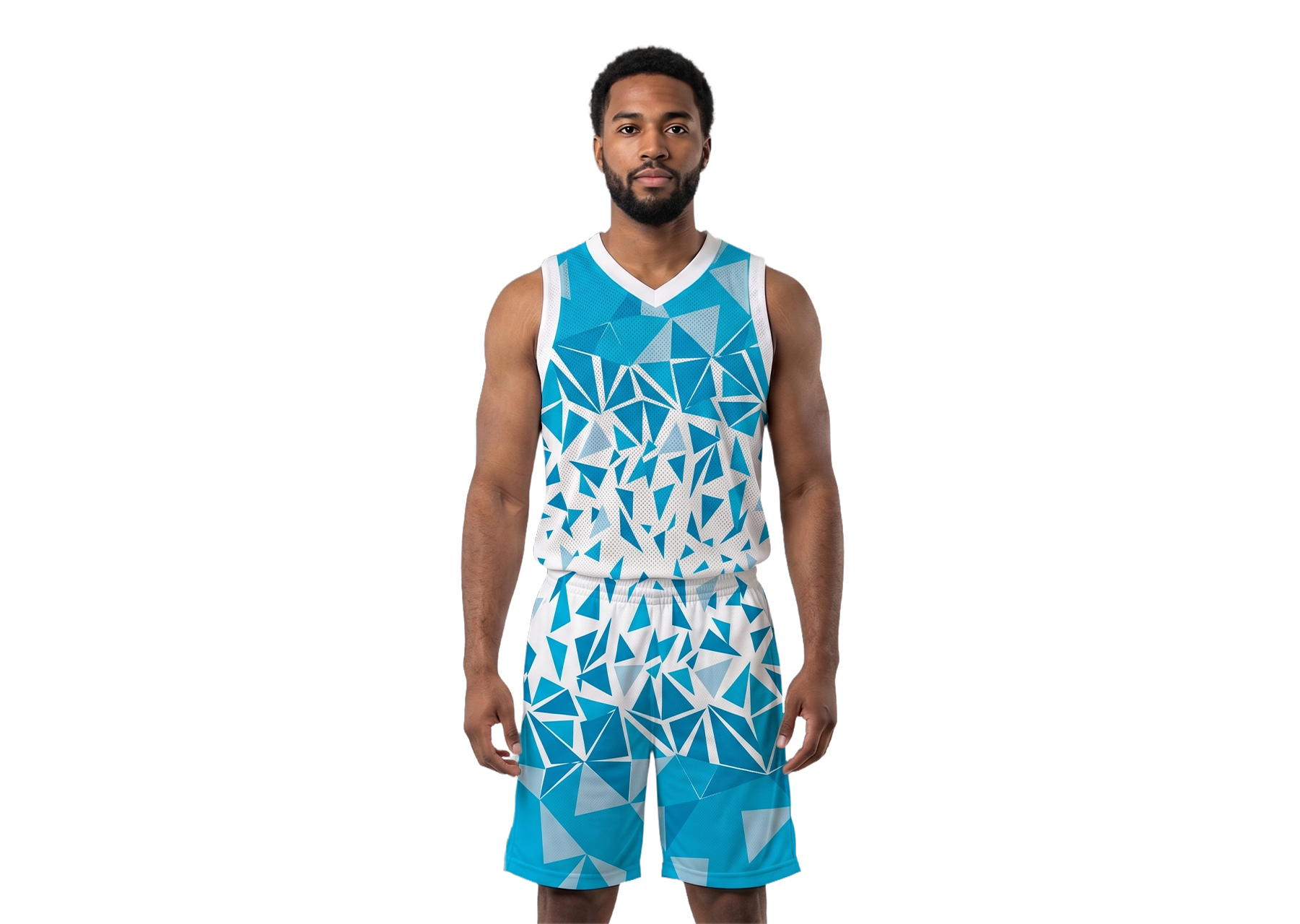 Custom abstract diamond adult youth unisex basketball jersey - reversible uniform - Jersey