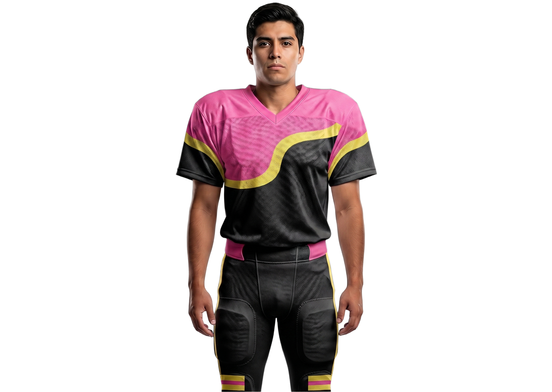 Custom layers solids adult youth unisex football jersey - Jersey