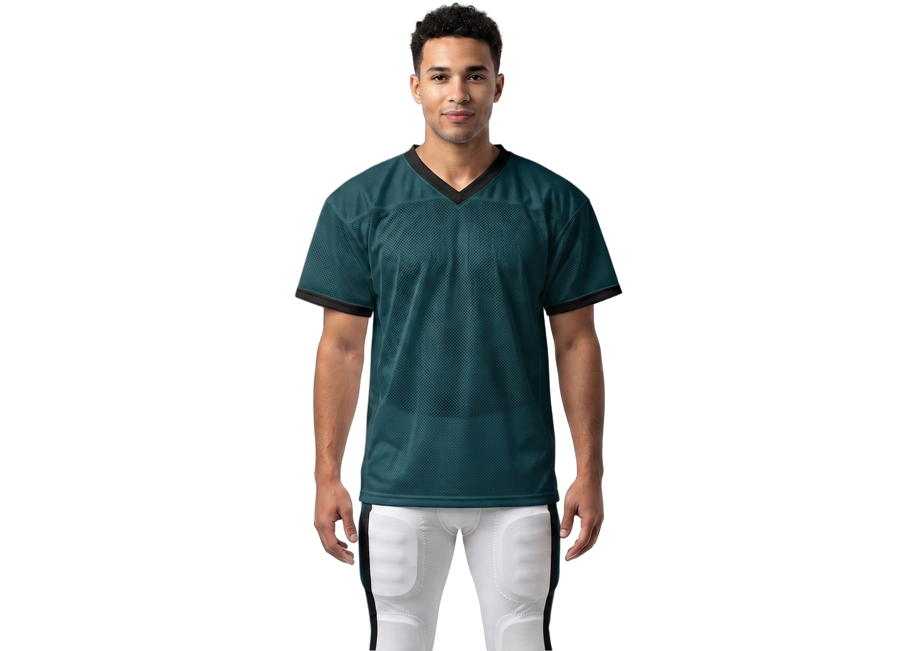 Custom  side by side lines adult youth unisex no belts football jerseys - Jersey