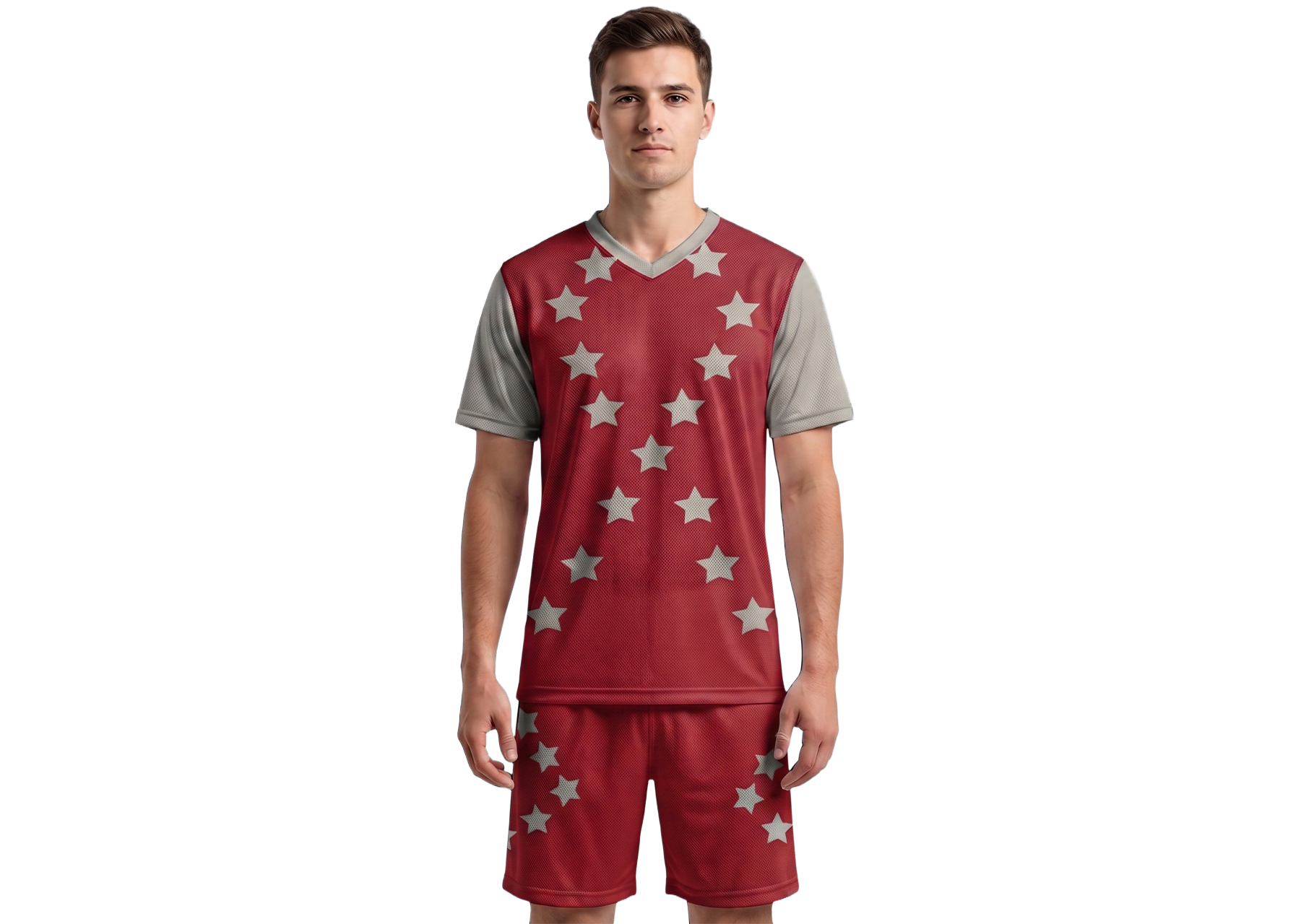 Custom peace stars adult youth volleyball jersey - Jersey