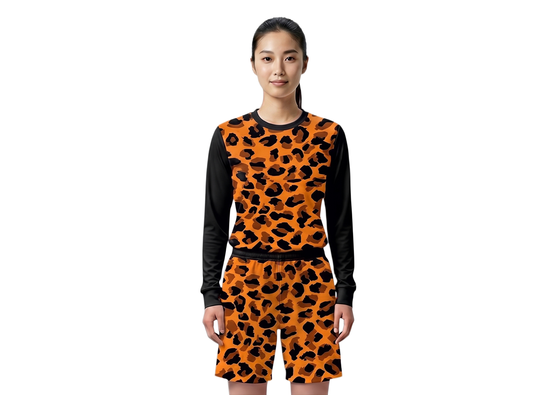 Custom animal skin adult youth unisex long sleeves soccer jerseys - Jersey