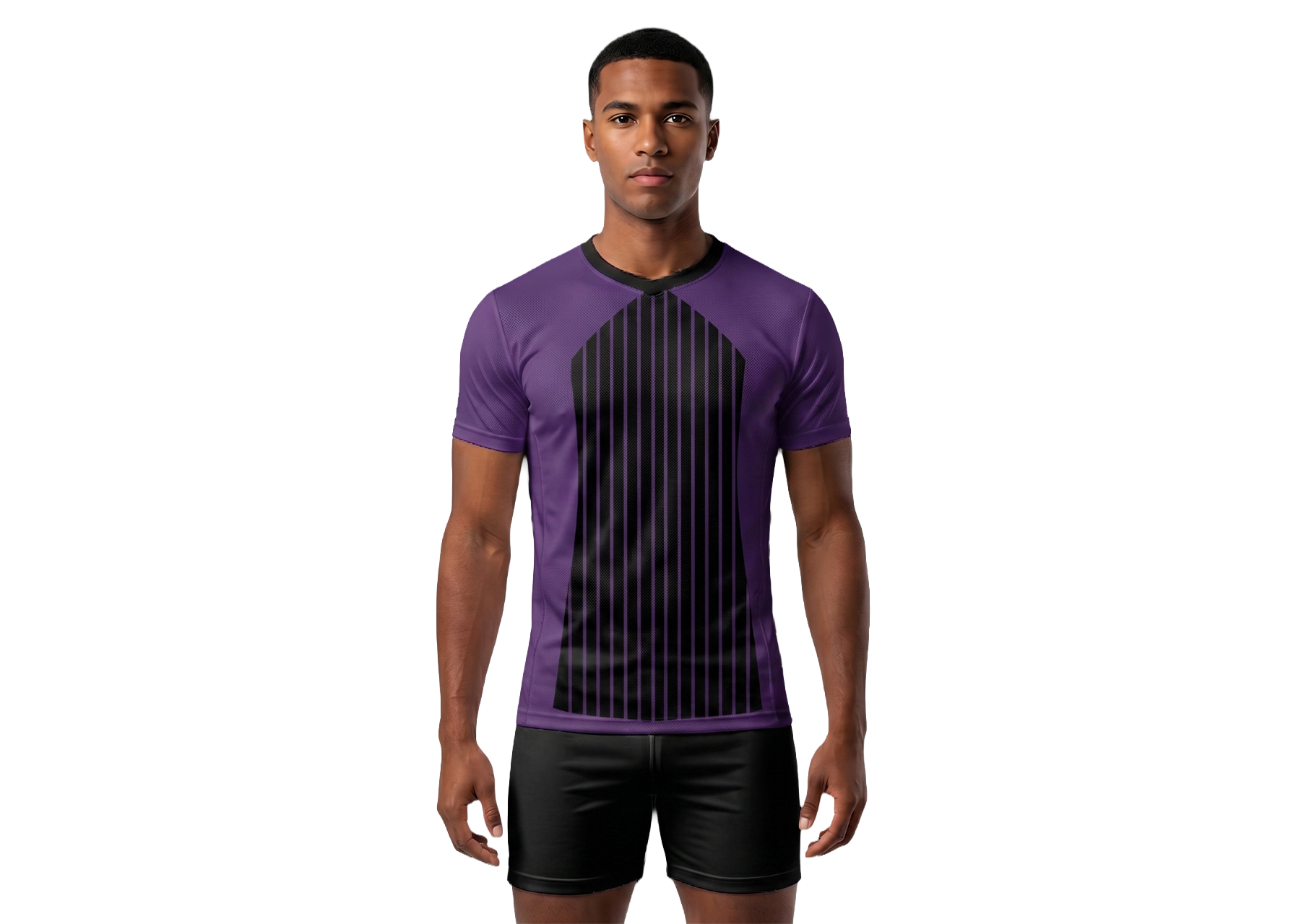 Custom vertical lines adult youth volleyball unisex jersey - Jersey