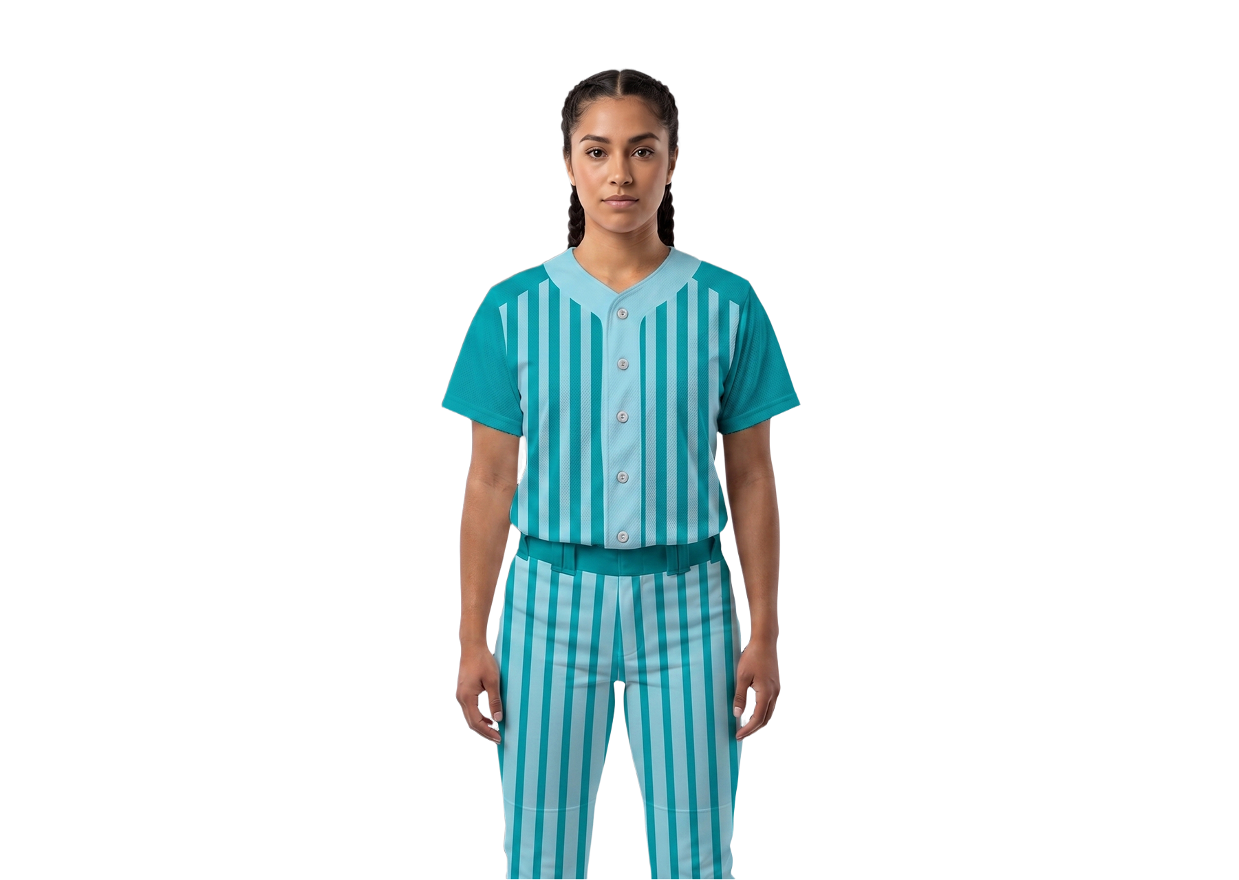 Custom front & back stripes adult youth unisex baseball jersey - Jersey