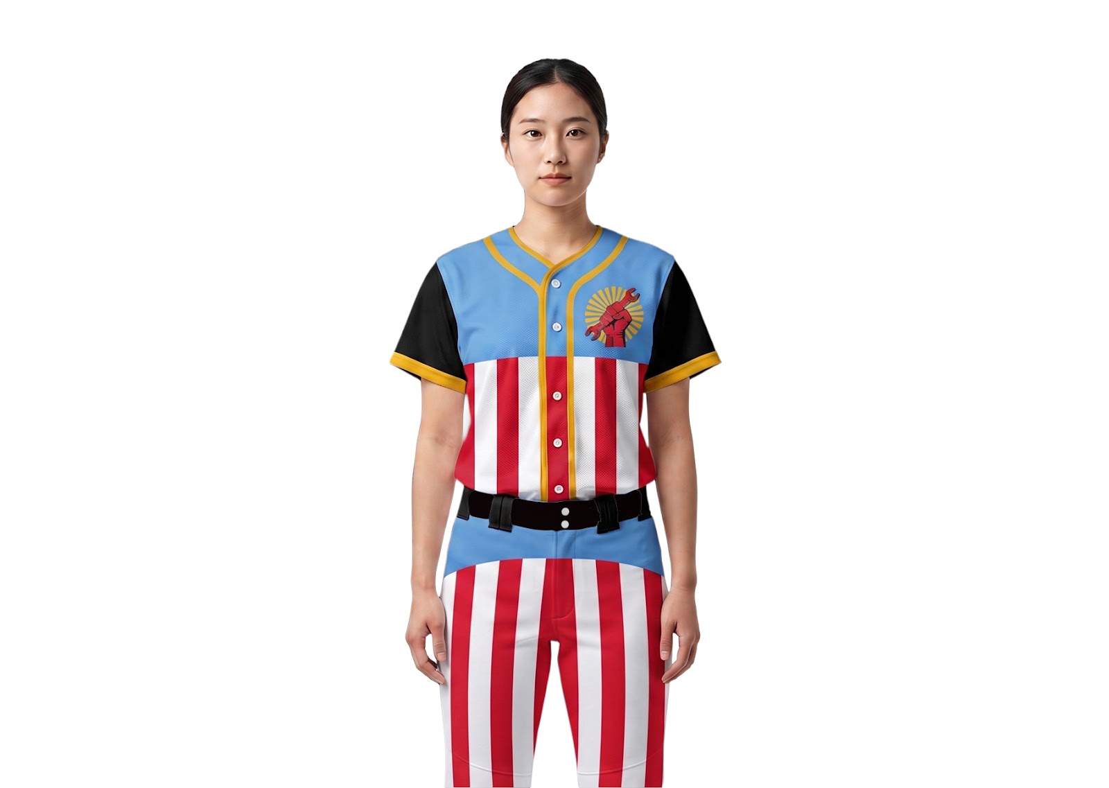 Custom handy tools adult youth unisex softball labor day jersey - Jersey