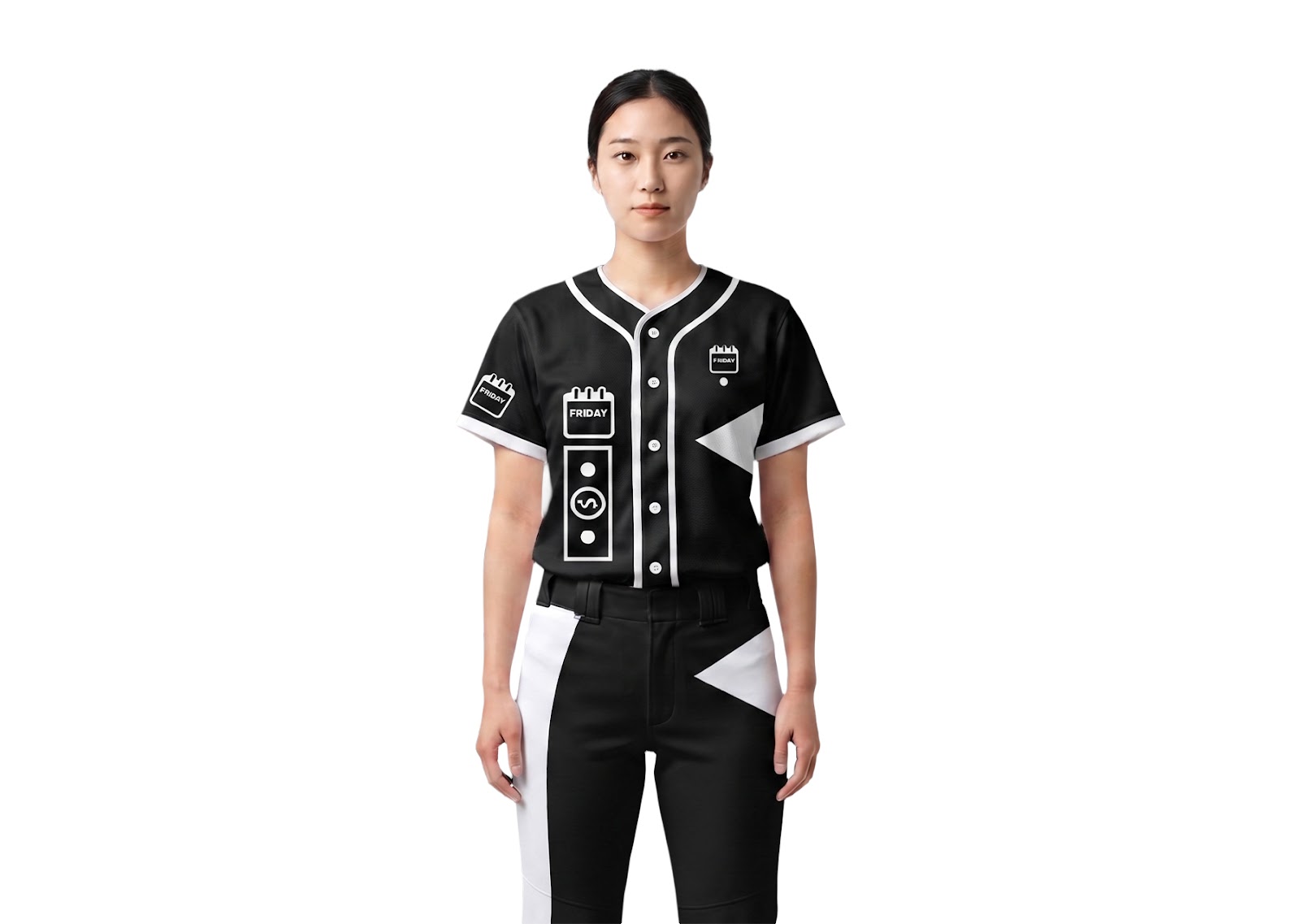 Custom currency adult youth unisex softball black friday jersey - Jersey
