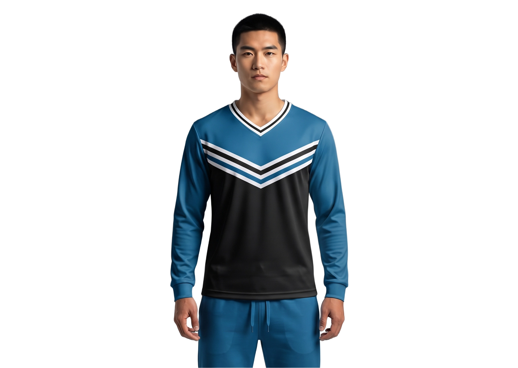 Custom classic authentic adult youth unisex cheerleading long sleeve jersey - Jersey