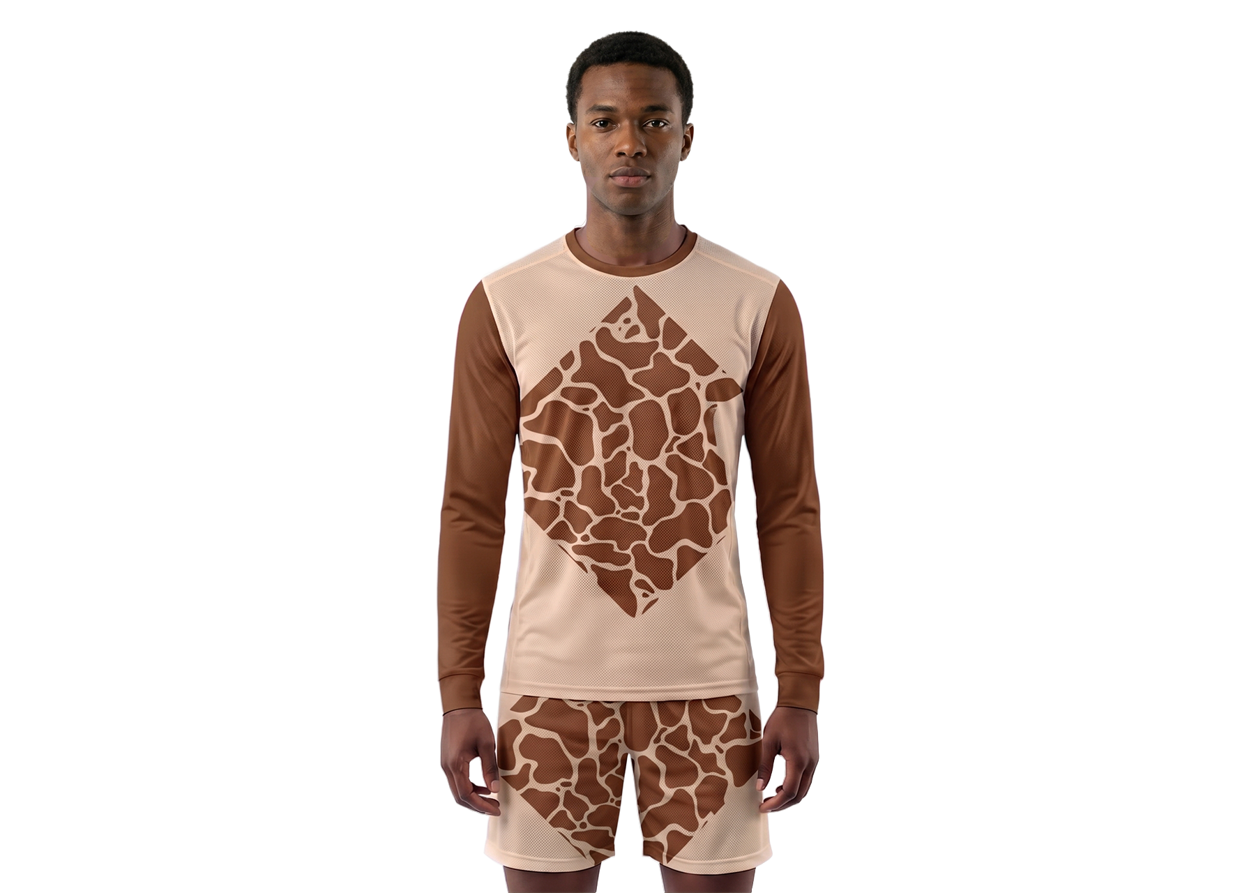 Custom animal footprint adult youth unisex long sleeves soccer jerseys - Jersey