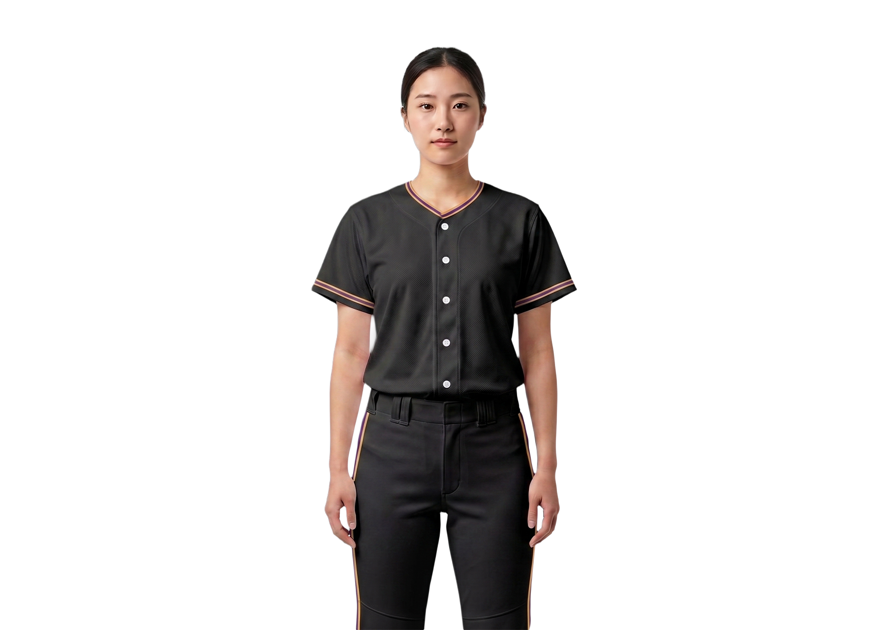 Custom onyx adult youth unisex full buttons baseball jersey - Jersey