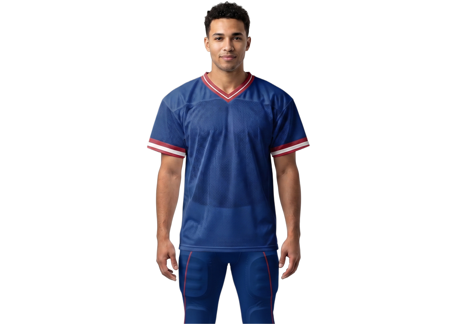 Custom arms border design adult youth unisex football jersey - Jersey