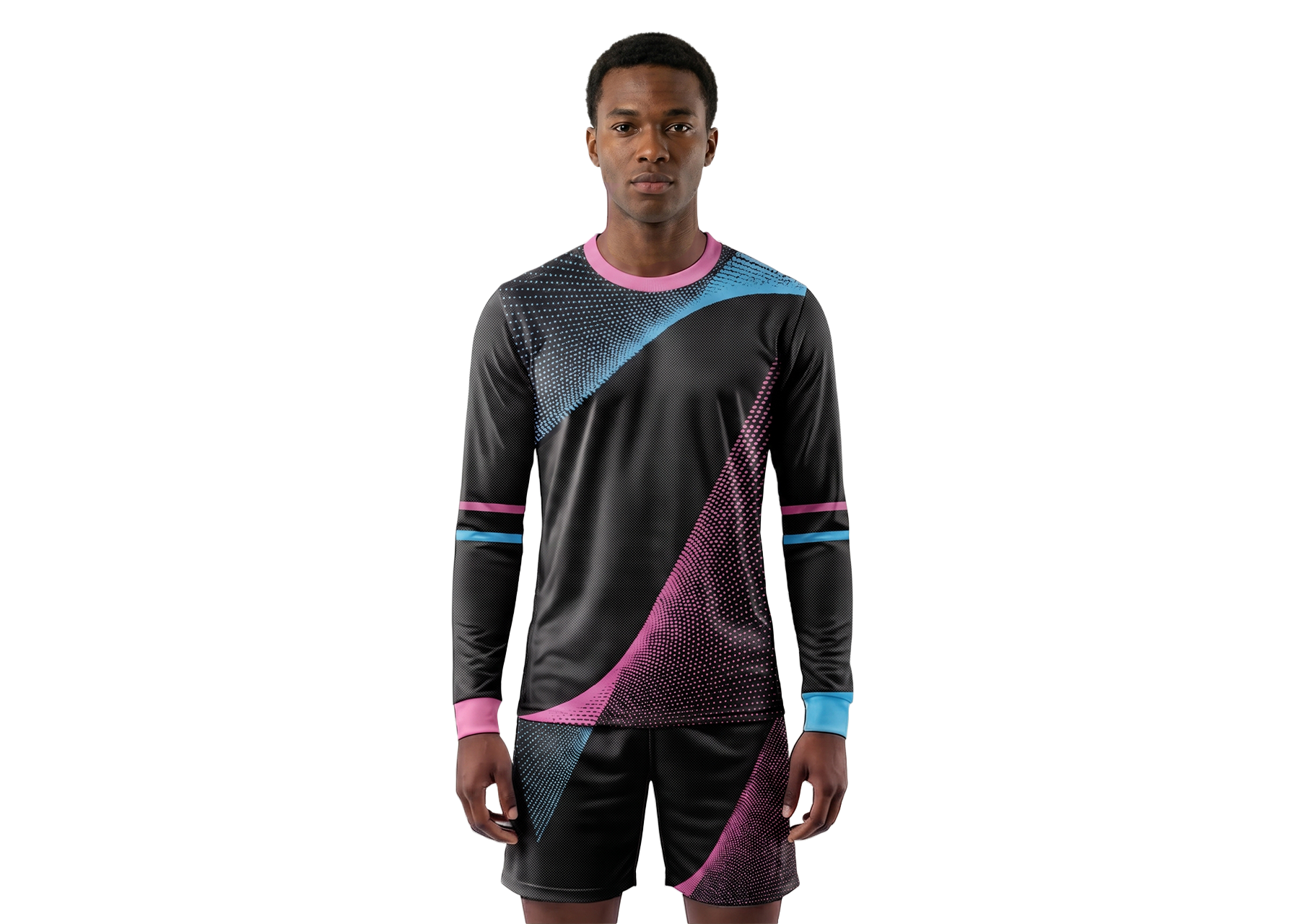 Custom multi color adult youth unisex long sleeves soccer jerseys - Jersey
