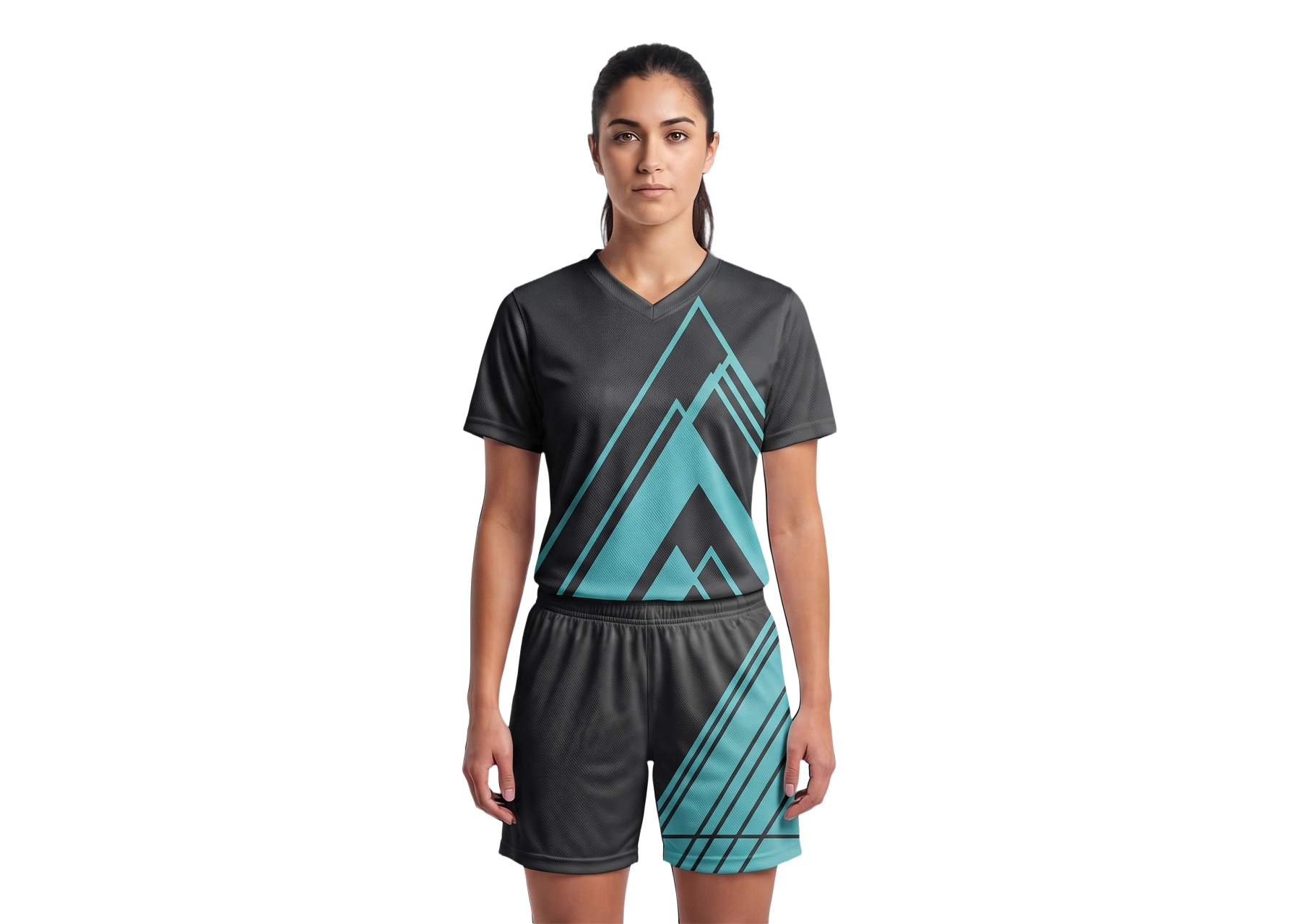 Custom triangular lines adult youth soccer jersey - Jersey